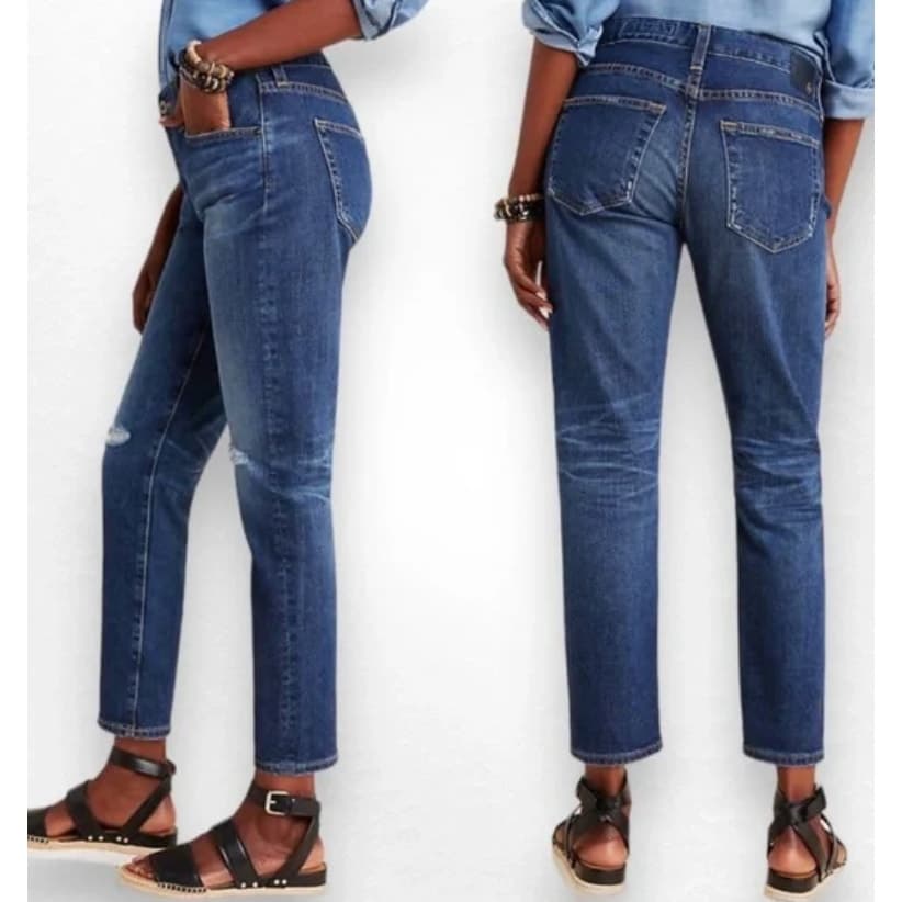 AG Jeans The Ex-Boyfriend Slim Slouchy Slim Jieans - 28R - Thumbnail 3