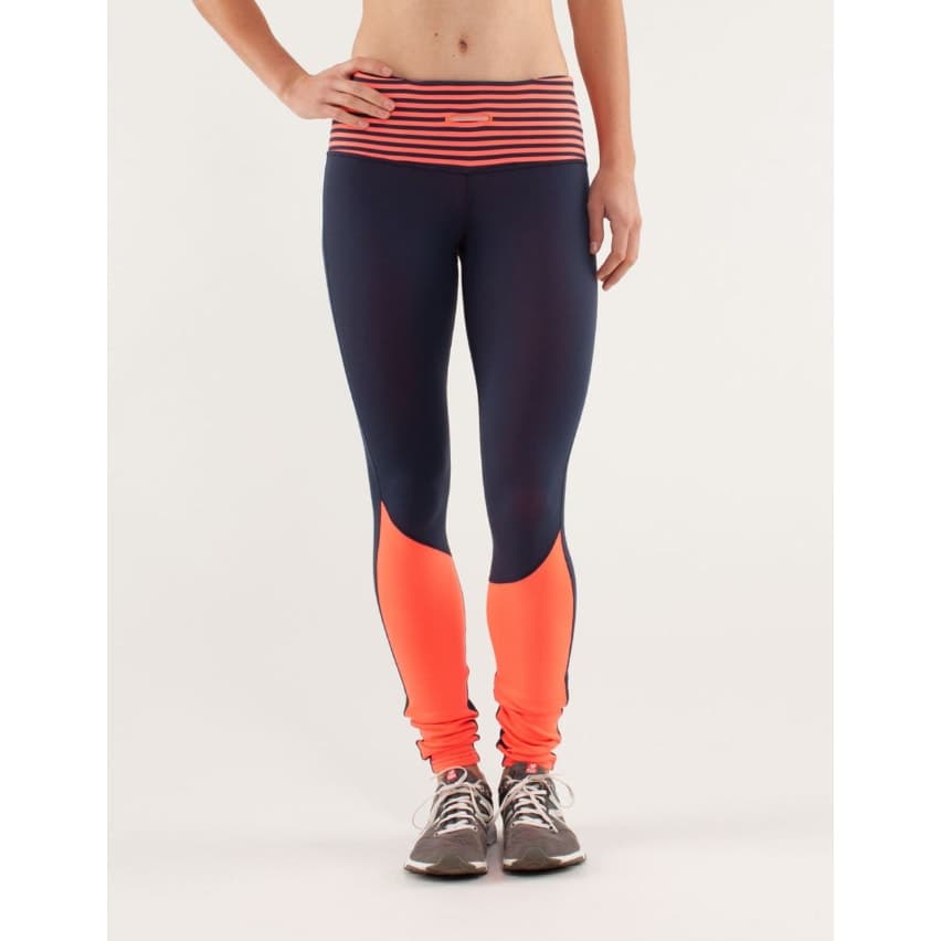 Lululemon Run: Runder Under Pant - Inkwell / Light Flare - Size 8 - Thumbnail 9