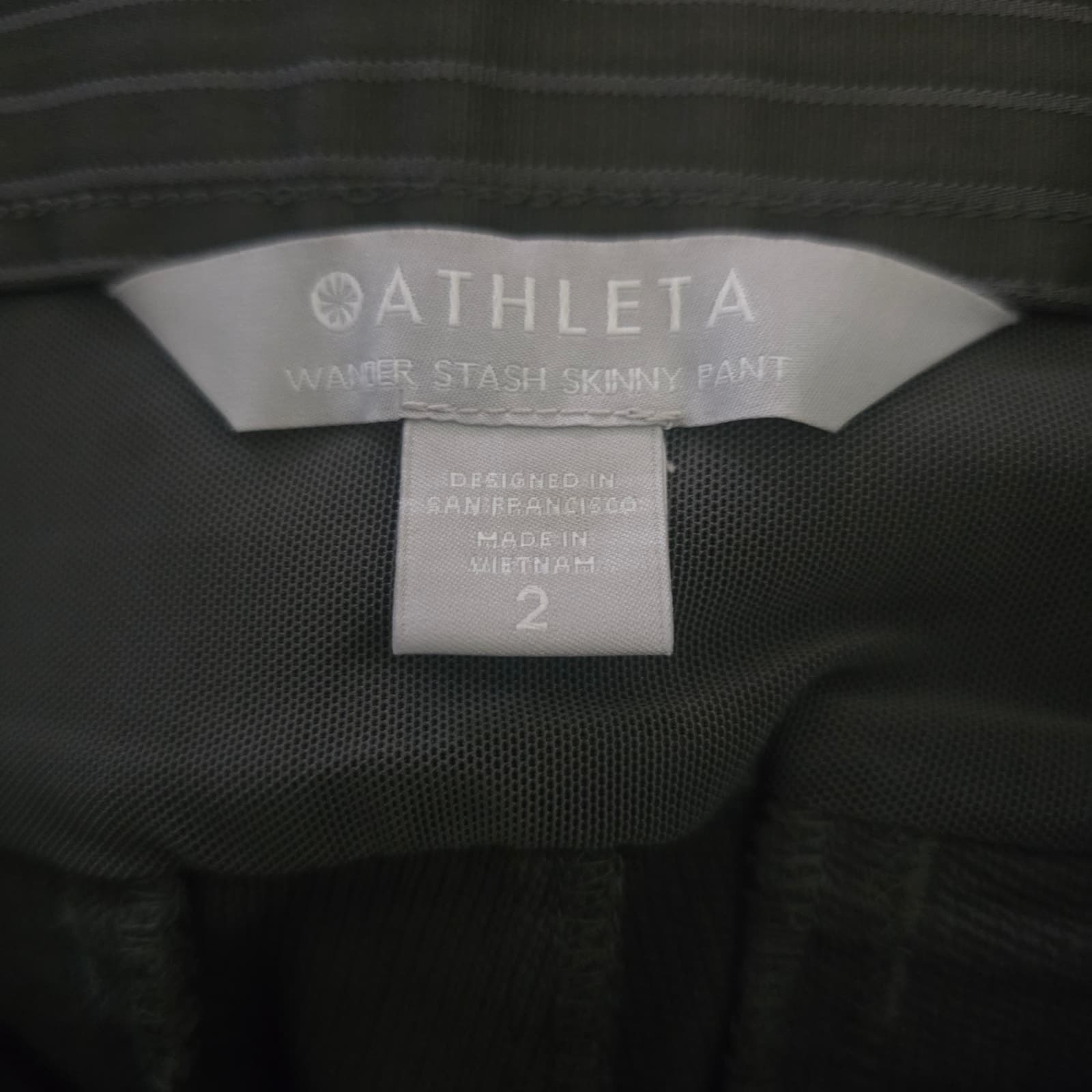 Athleta Wander Stash Skinny Pant - Mountain Olive - Size 2 - Style # 353676 - Thumbnail 10