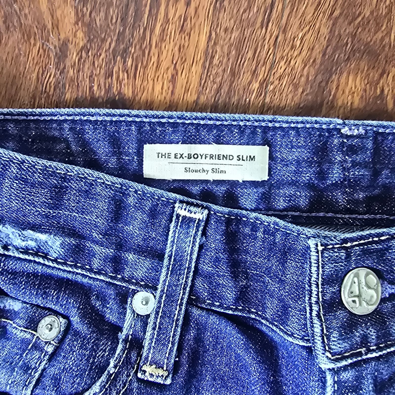 AG Jeans The Ex-Boyfriend Slim Slouchy Slim Jieans - 28R - Thumbnail 6