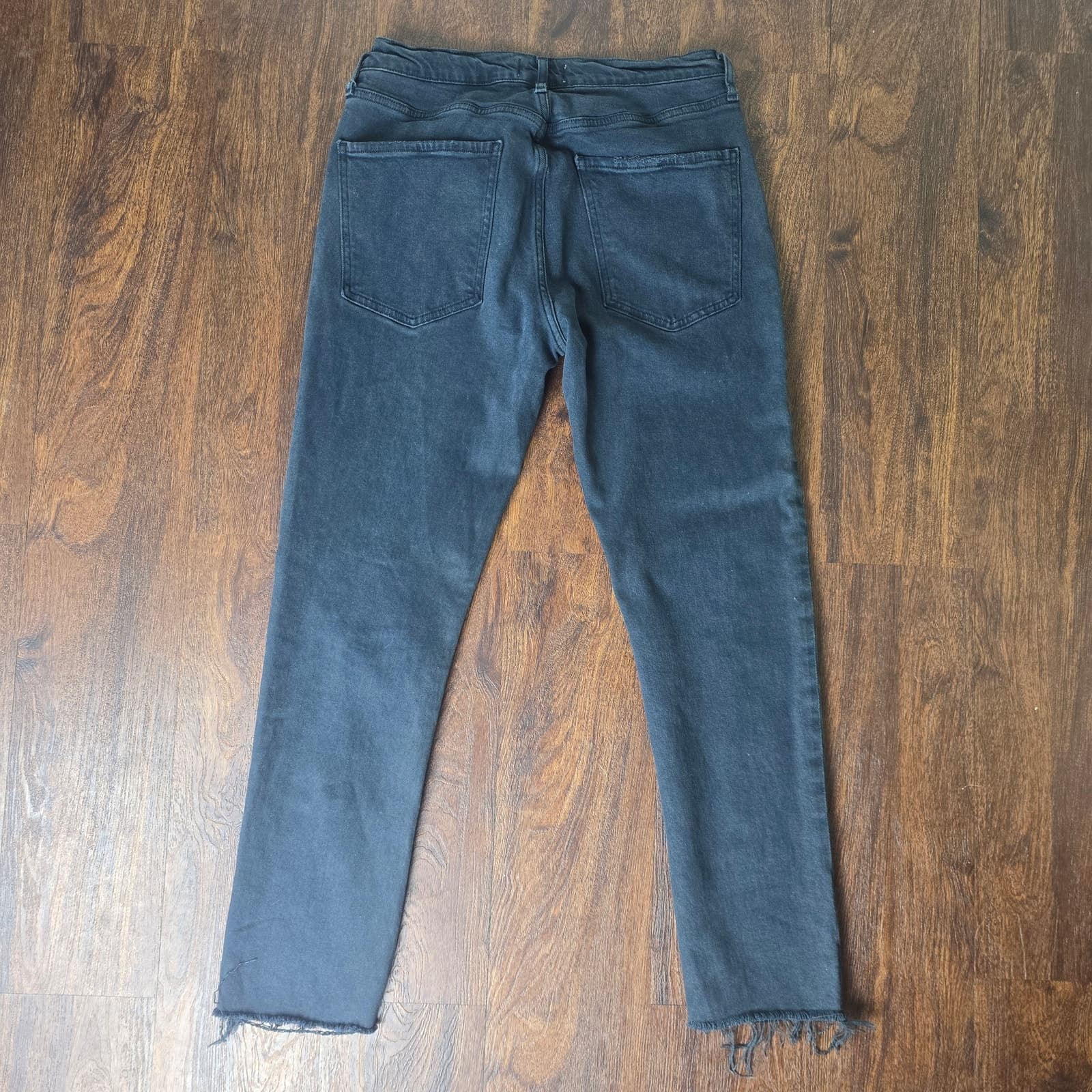 AGOLDE Toni Mid Rise Straight - Feral / Black - Size 29 - Thumbnail 8