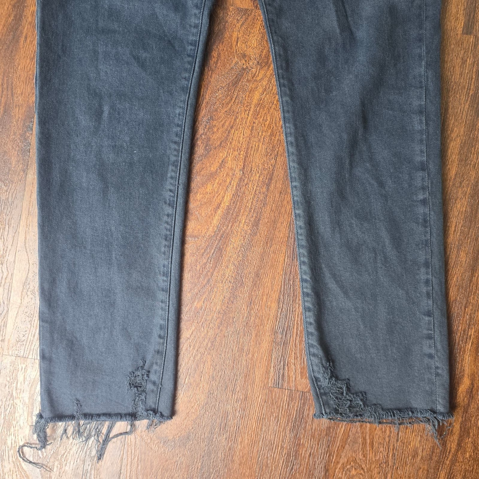 AGOLDE Toni Mid Rise Straight - Feral / Black - Size 29 - Thumbnail 7