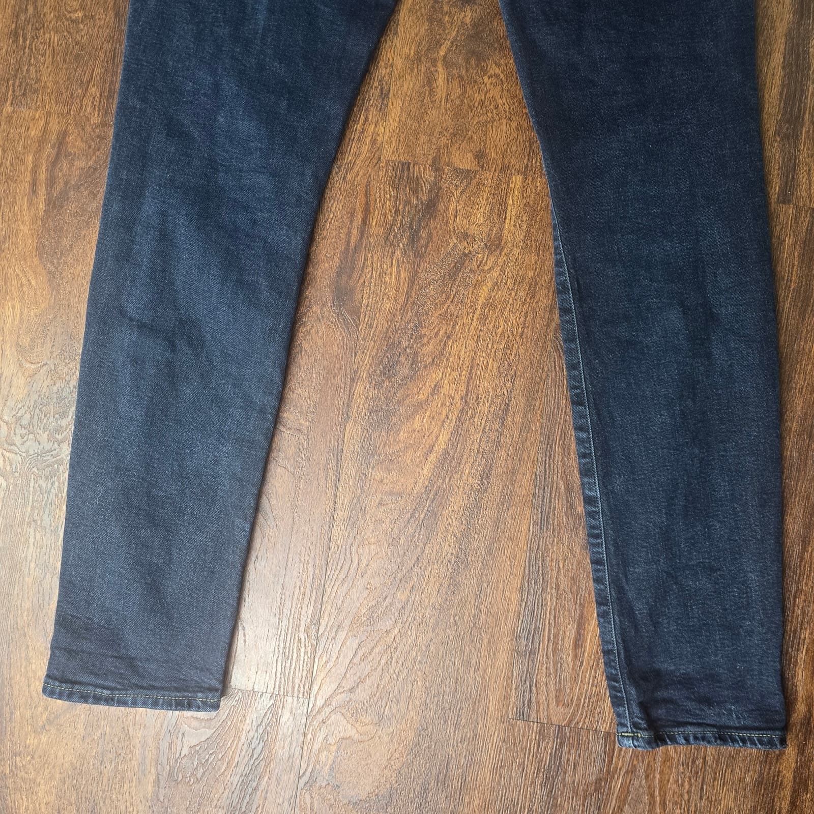 AGOLDE Lara Skinny Jeans Low-Rise Distressed Ankle Length- Black - Size 27 - Thumbnail 11