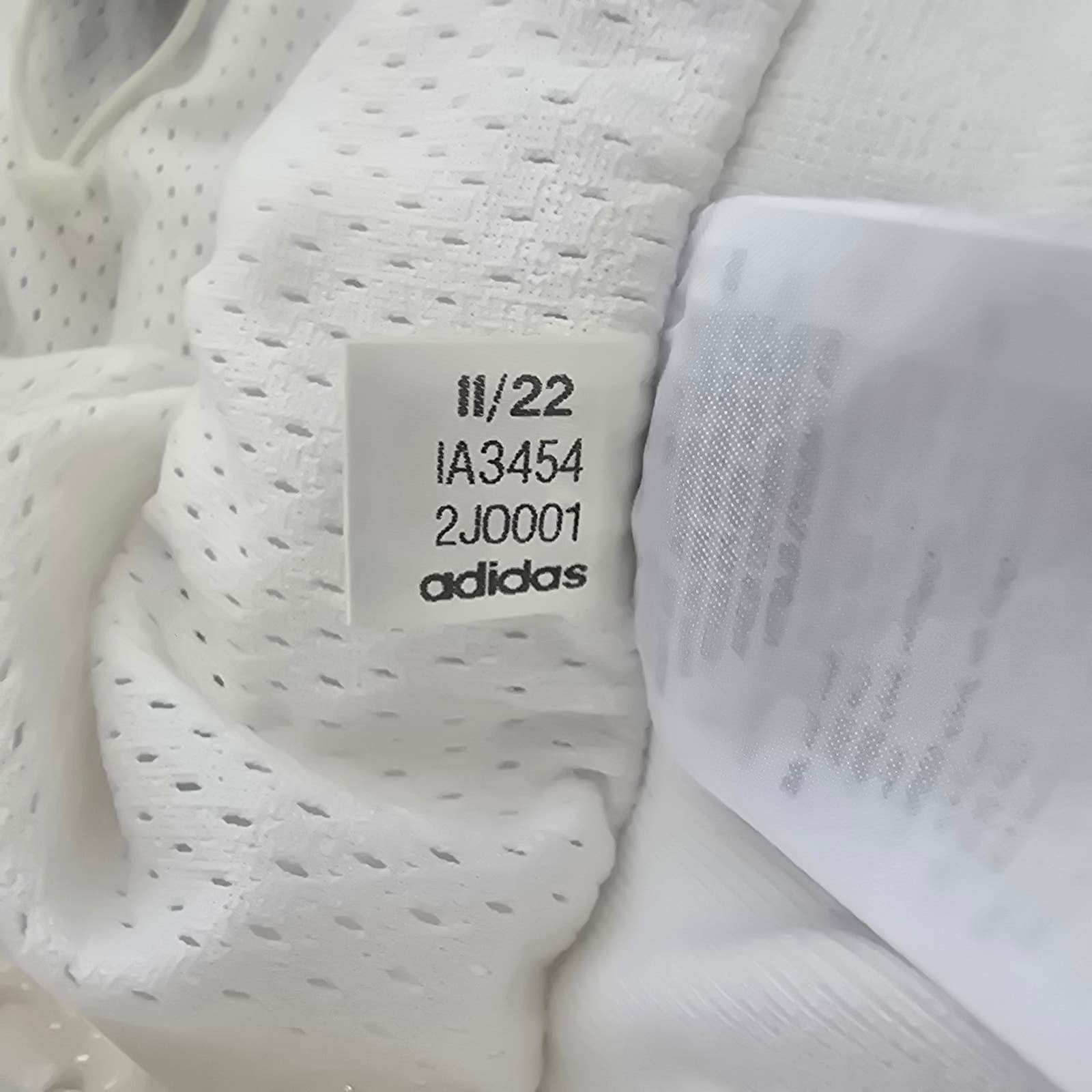 ADIDAS Velour Basketball Pants Unisex Fully Lined White - M - Style # IA3454 - Thumbnail 10