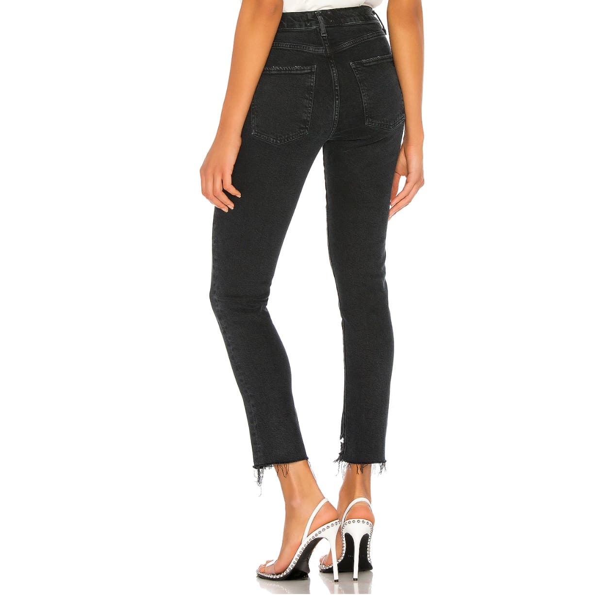 AGOLDE Toni Mid Rise Straight - Feral / Black - Size 29 - Thumbnail 4