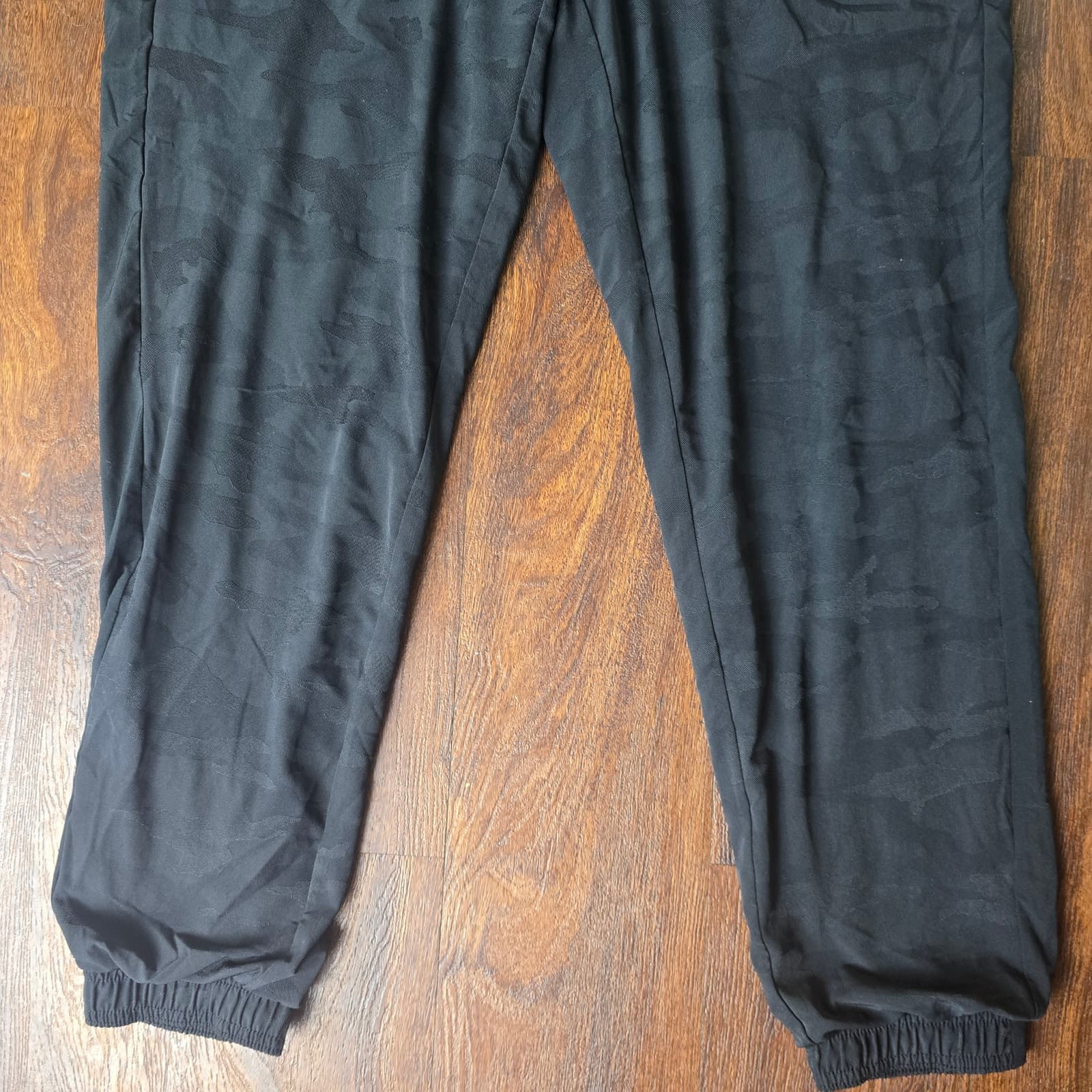 Brooklyn Textured Lined Ankle Pant - Black Camo Lux - Size 10 - 631615 - Thumbnail 8