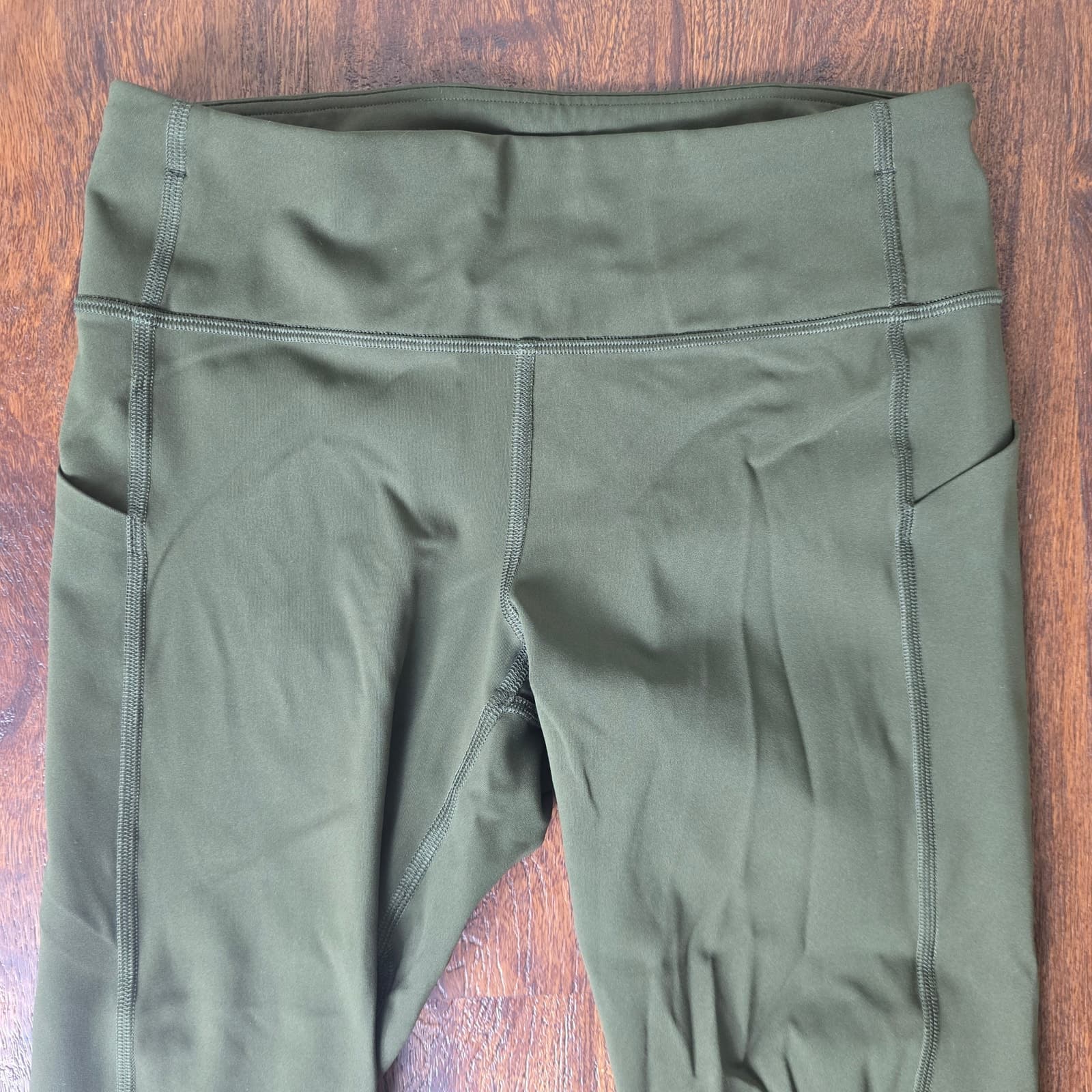 Lululemon Pace Rival Crop *22" Grey Sage - Size 6 - W6AV0S - Thumbnail 5