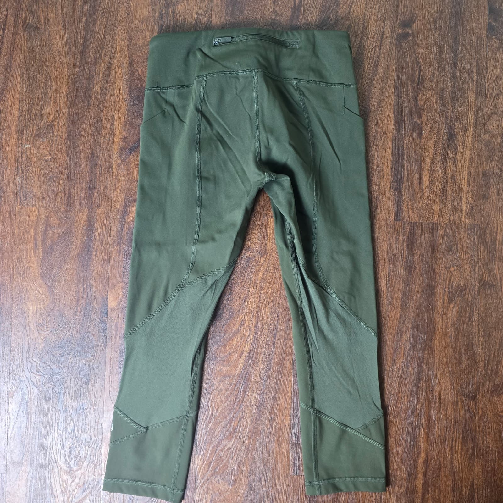 Lululemon Pace Rival Crop *22" Grey Sage - Size 6 - W6AV0S - Thumbnail 7