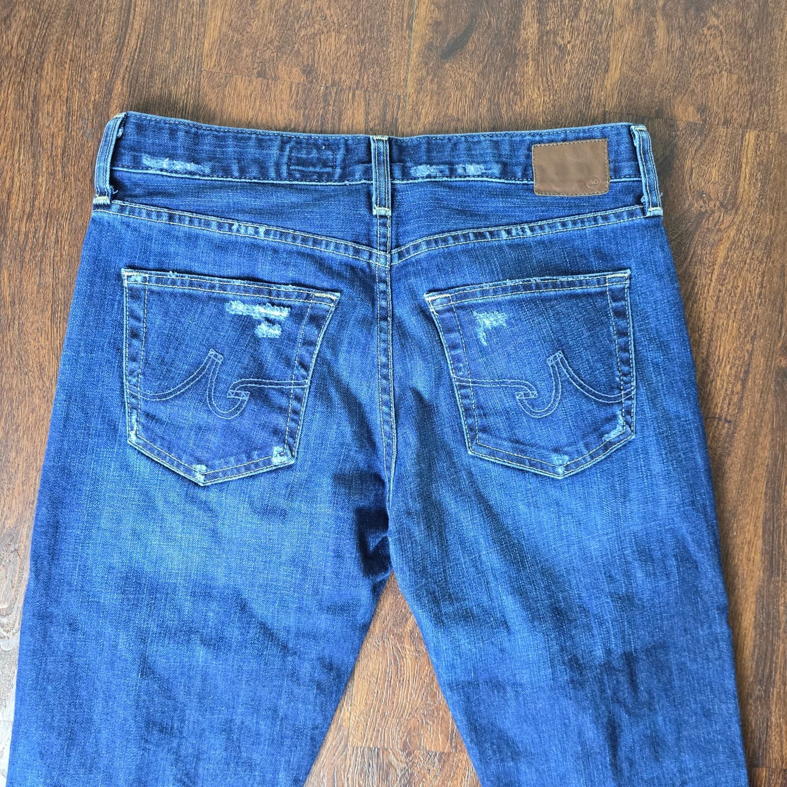 AG Jeans The Ex-Boyfriend Slim Slouchy Slim Jieans - 28R - Thumbnail 11