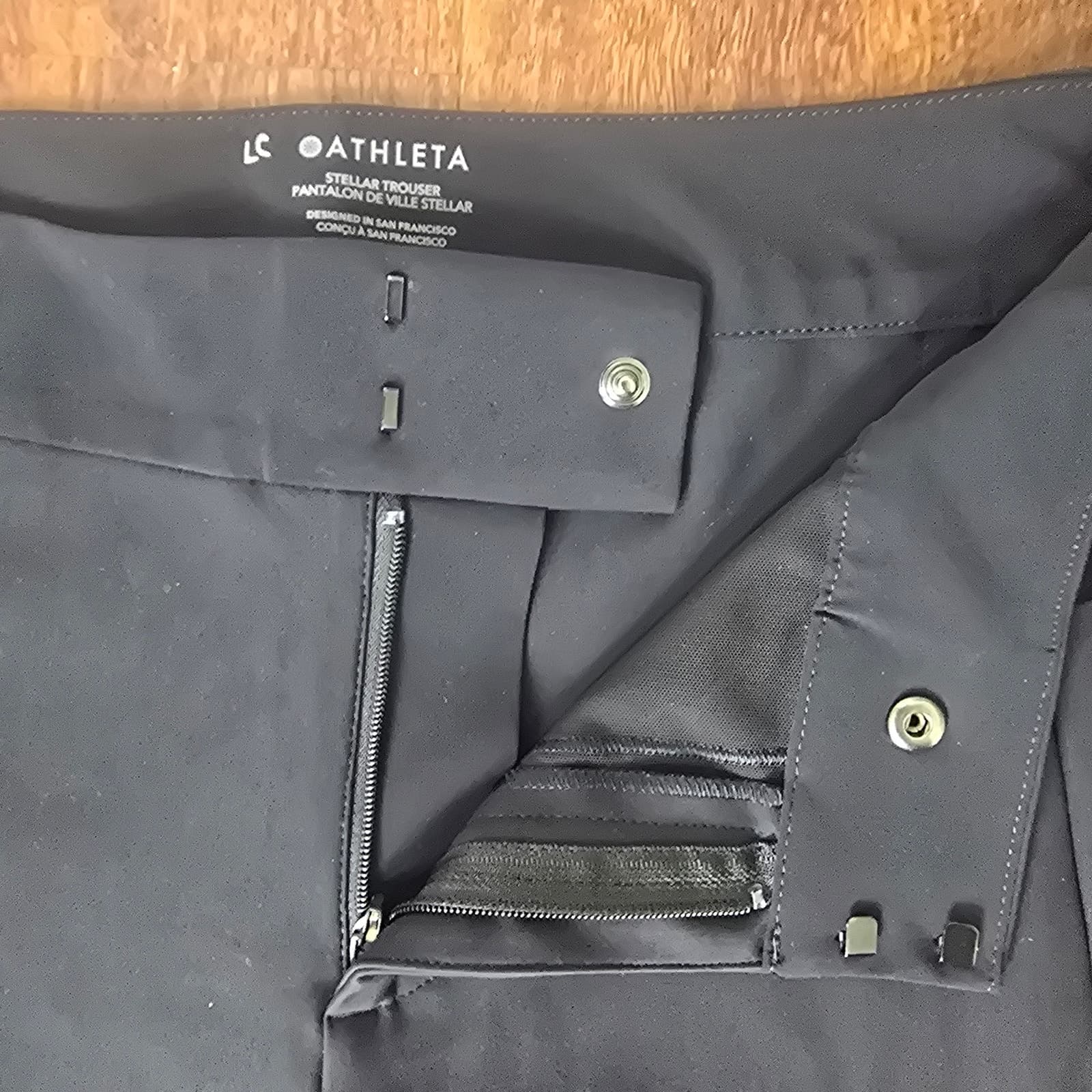 ATHLETA Stellar Trouser - Black - Size 6- Style # 351310 - NWOT - Thumbnail 8