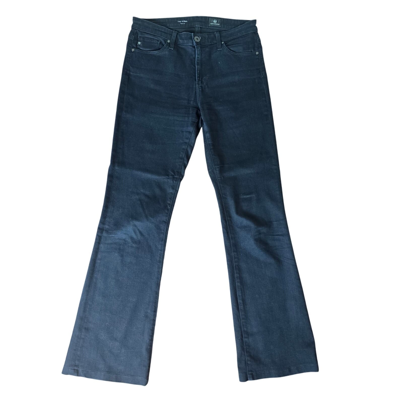 AG Jeans The Angel Bootcut Black Mid-Rise Jeans - 27R - Image 1