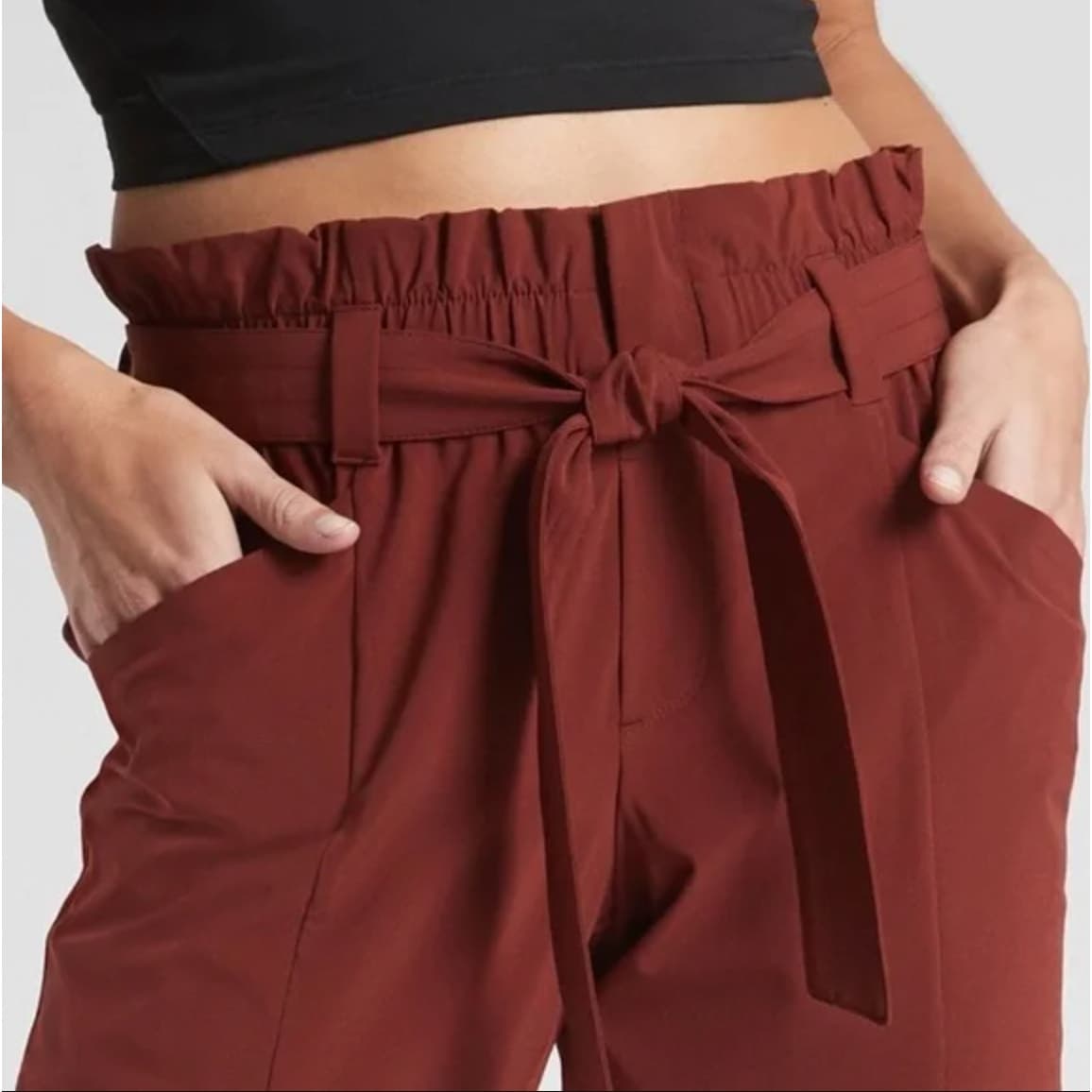 ATHLETA Skyline Pants - Adirondack Brown - Size 4 - Style 292915 - Thumbnail 4
