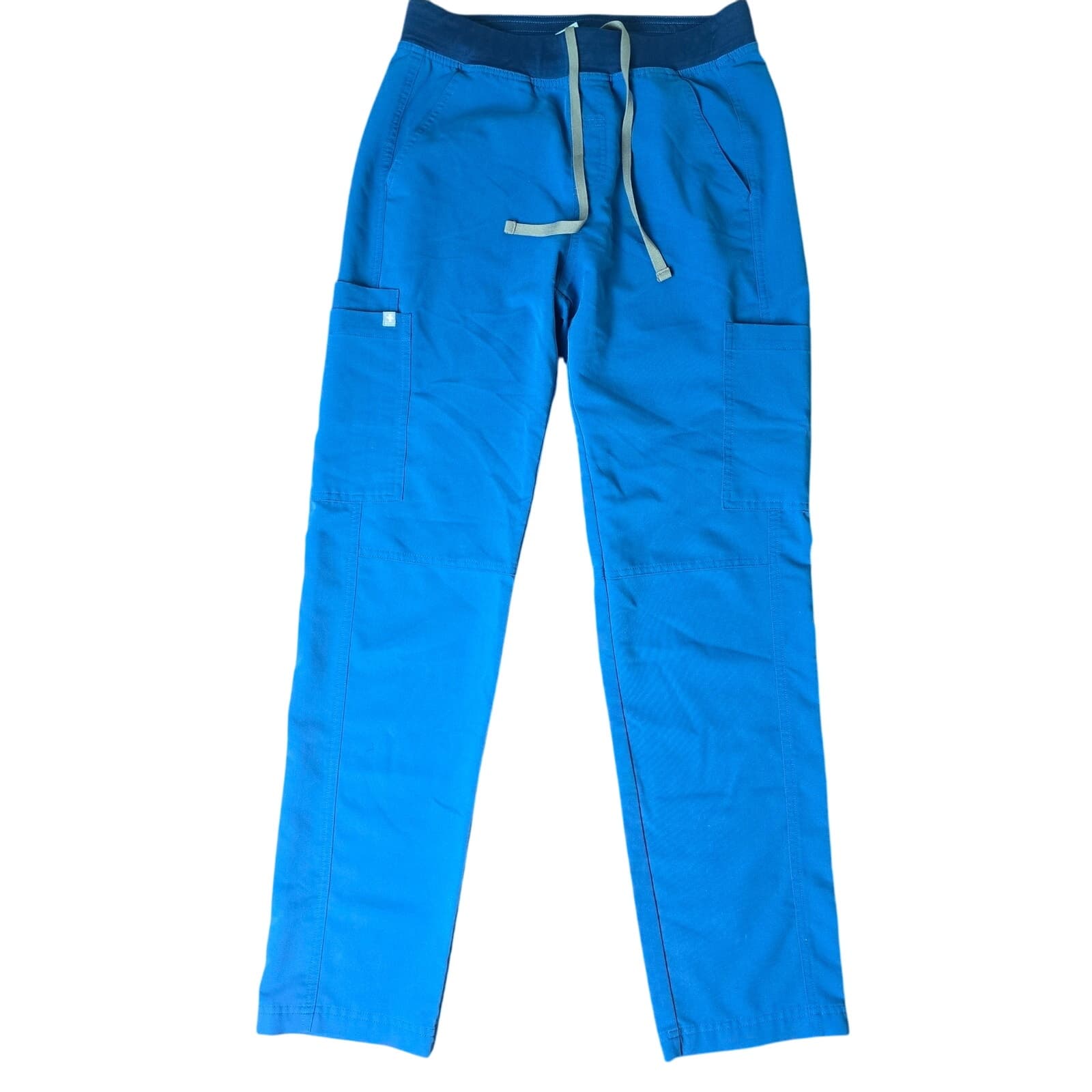 FIGS Men's Axim Scrub Cargo Pants - Alps Blue - Small - Image 1