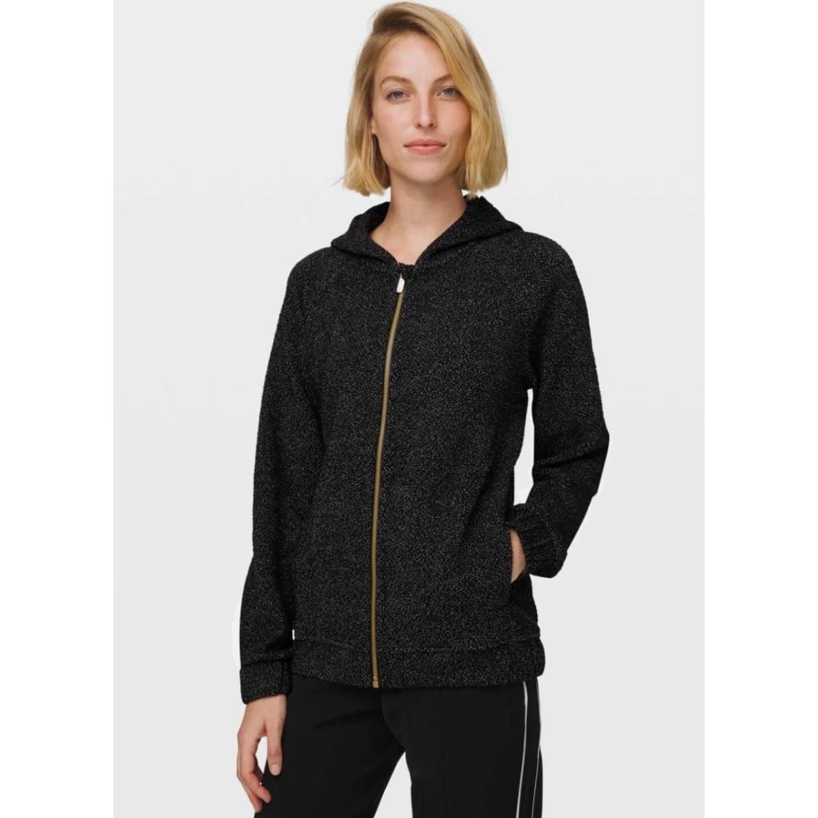 Lululemon Pave New Ways Full-Zip Hooded Sweatshirt - Black & White - Small - Thumbnail 3