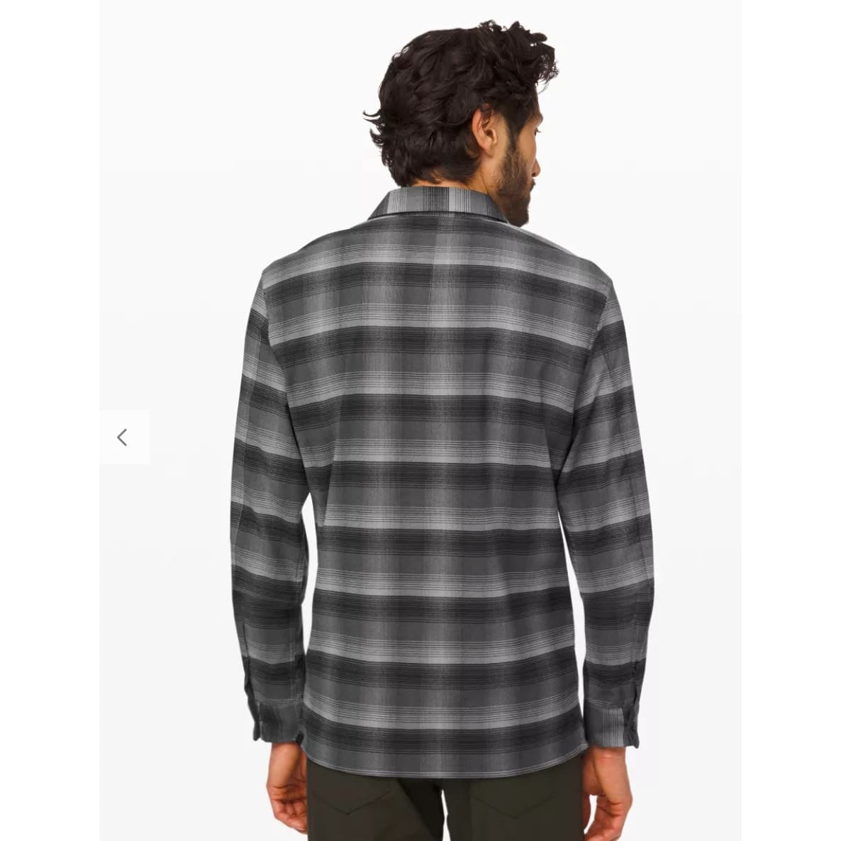 Lululemon Men's Mason Peak Flannel Long Sleeve Shirt - Medium - Thumbnail 4