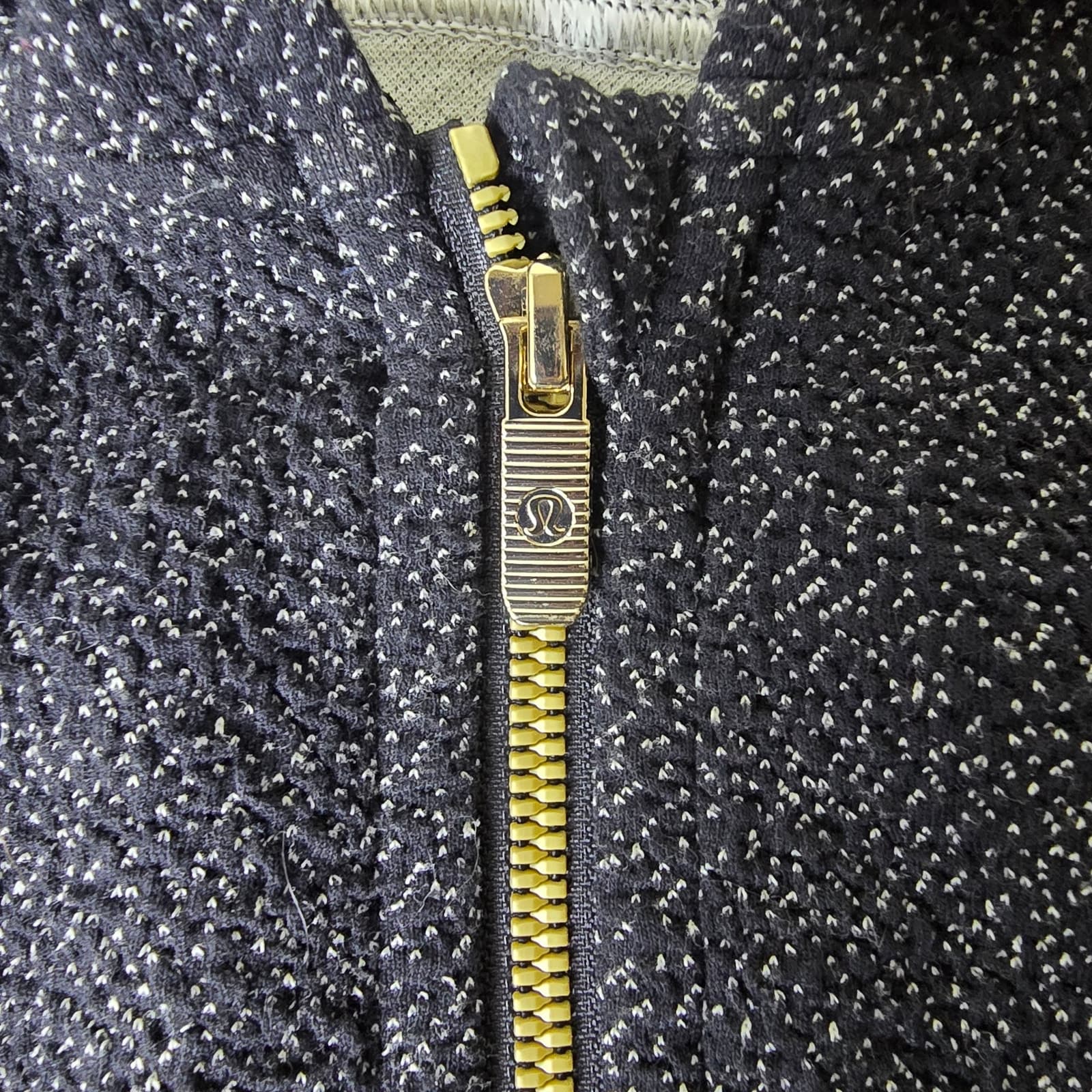 Lululemon Pave New Ways Full-Zip Hooded Sweatshirt - Black & White - Small - Thumbnail 9