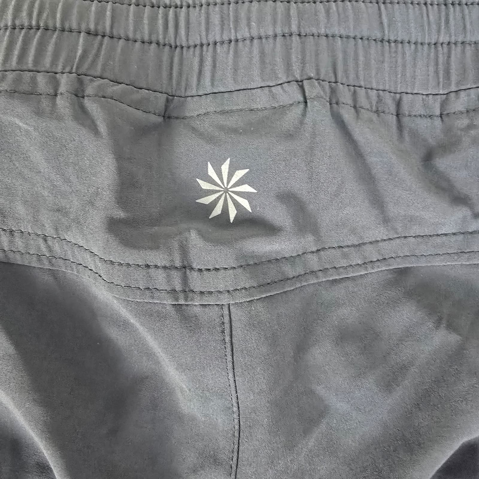 Athleta Andale Tuxedo Stripe Jogger Pant - Gray - Size 6 - Thumbnail 9