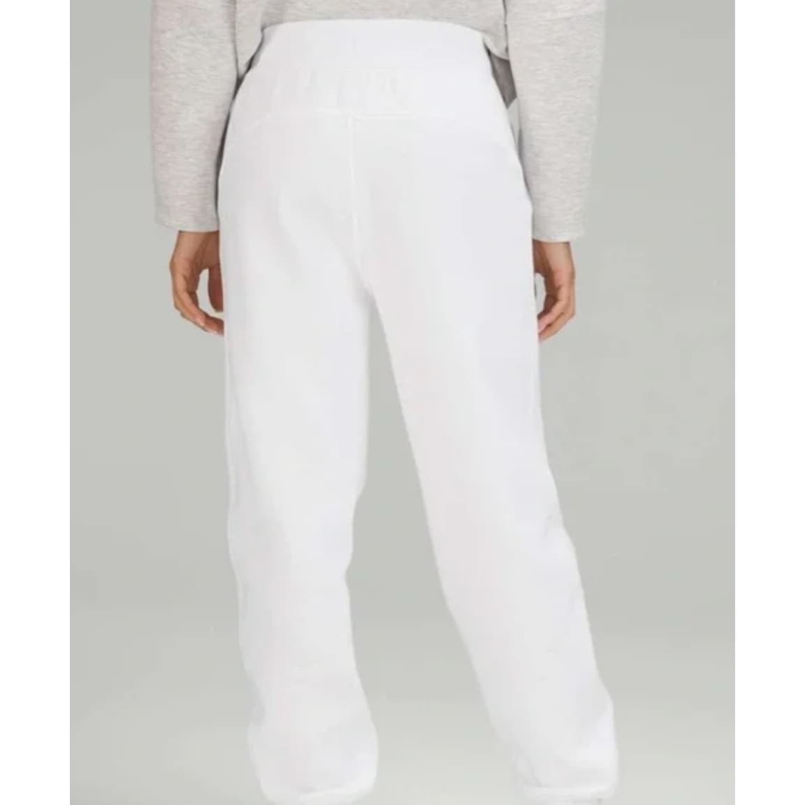 Lululemon Scuba High-Rise Relaxed Jogger - White - Size 6 - Style - Thumbnail 3