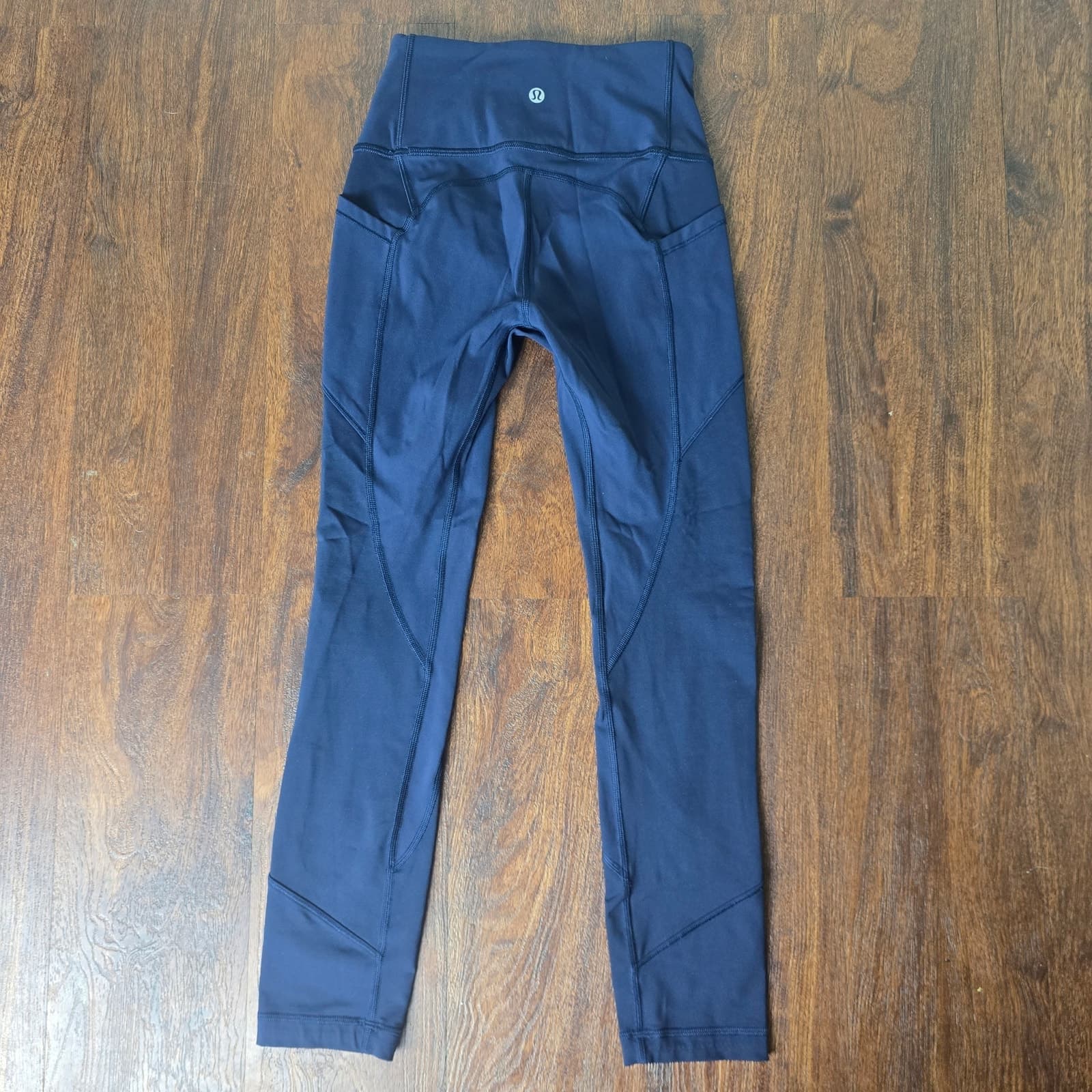 Lululemon All The Right Places Crop II *23" - True Navy - Size 2 - W6AMYS - Thumbnail 6