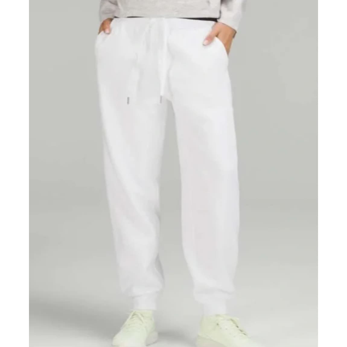 Lululemon Scuba High-Rise Relaxed Jogger - White - Size 6 - Style - Thumbnail 2