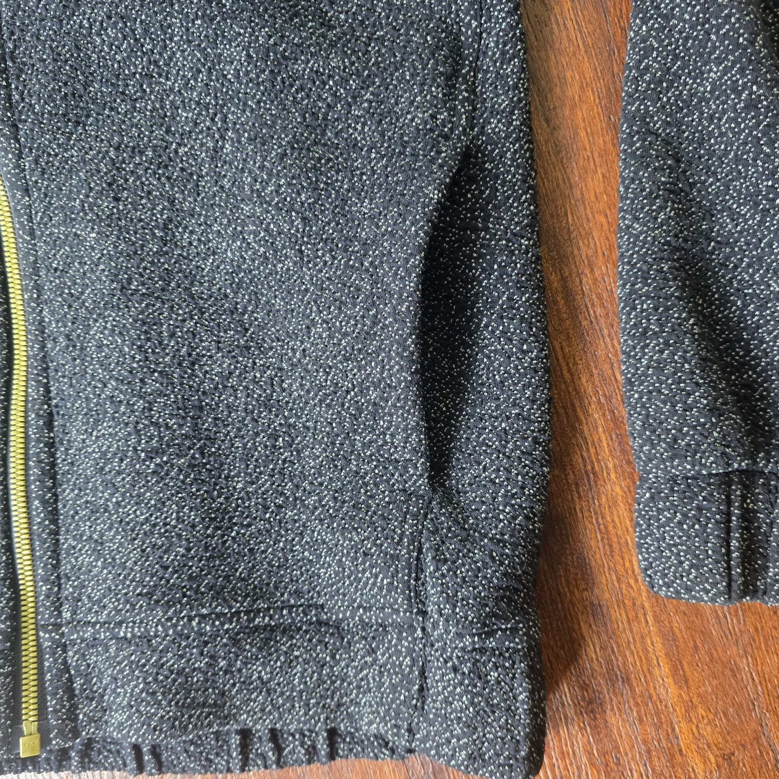 Lululemon Pave New Ways Full-Zip Hooded Sweatshirt - Black & White - Small - Thumbnail 8