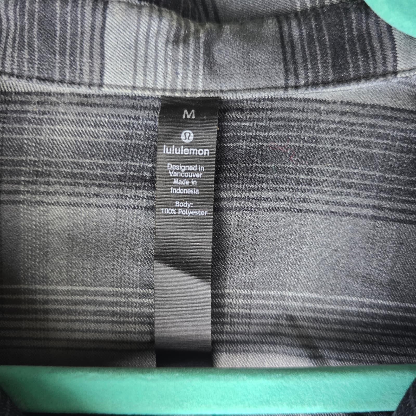 Lululemon Men's Mason Peak Flannel Long Sleeve Shirt - Medium - Thumbnail 8