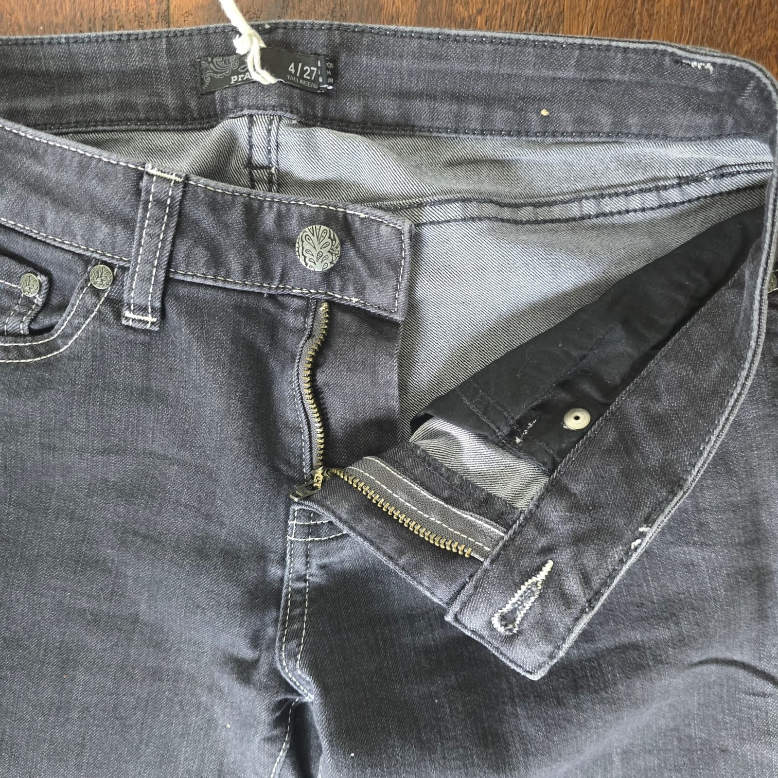 prAna Kayla Jeans - Black - Size 4/27 - Style # W4117TL02 - NWOT - Thumbnail 6