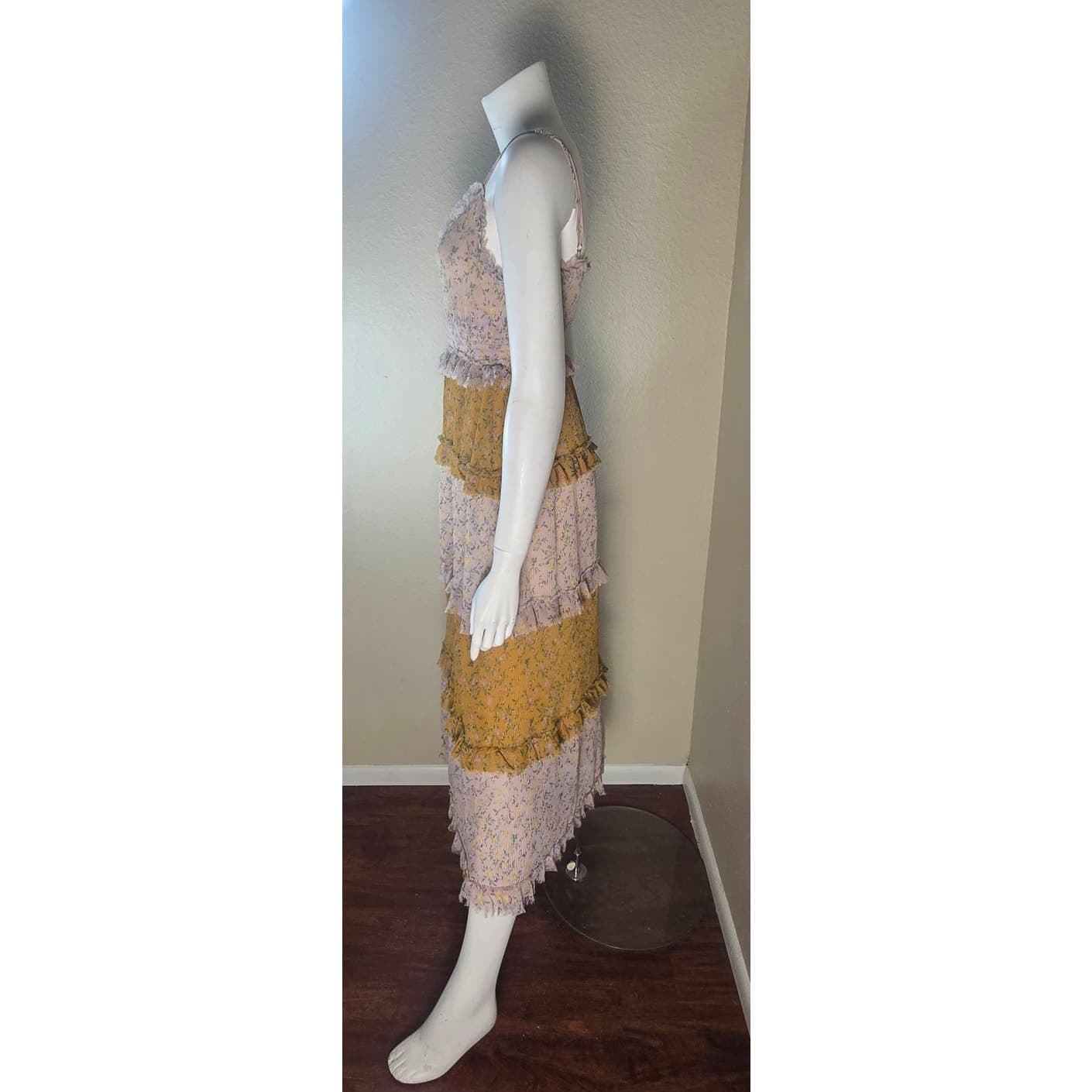 Show Me Your Mumu Emira Maxi Dress in Itsy Ditsy Floral, XS - Thumbnail 5