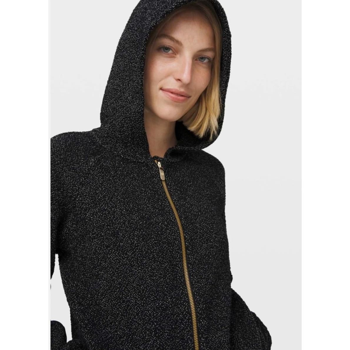 Lululemon Pave New Ways Full-Zip Hooded Sweatshirt - Black & White - Small - Thumbnail 4