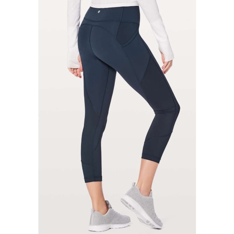 Lululemon All The Right Places Crop II *23" - True Navy - Size 2 - W6AMYS - Thumbnail 3