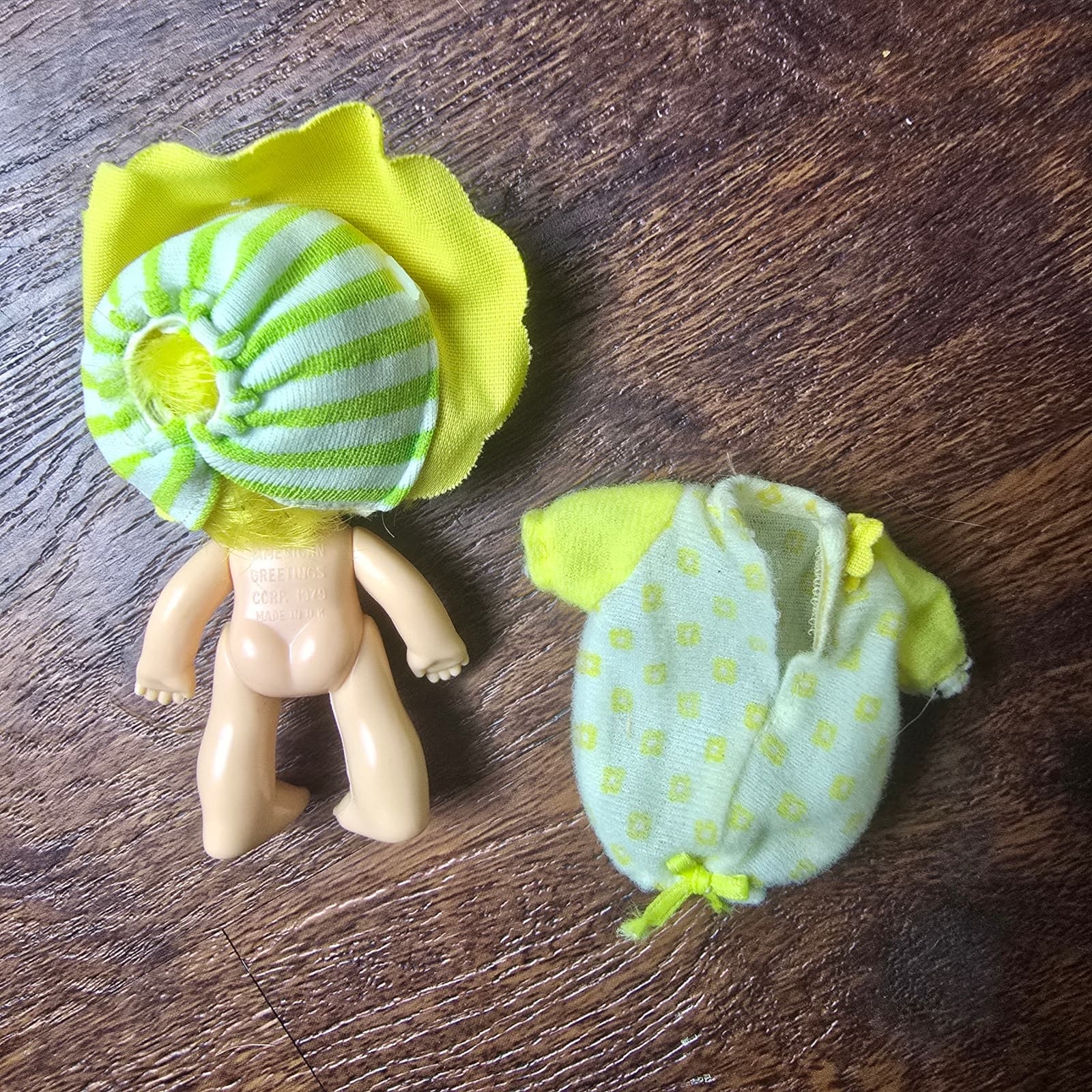 Vintage 1979 Strawberry Shortcake Butter Cookie Doll with Outfit - Thumbnail 3