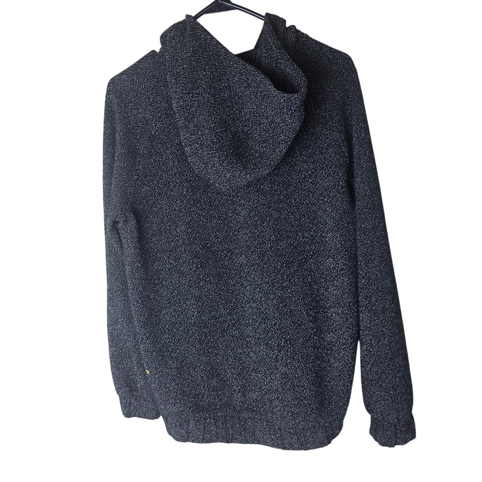 Lululemon Pave New Ways Full-Zip Hooded Sweatshirt - Black & White - Small - Thumbnail 2