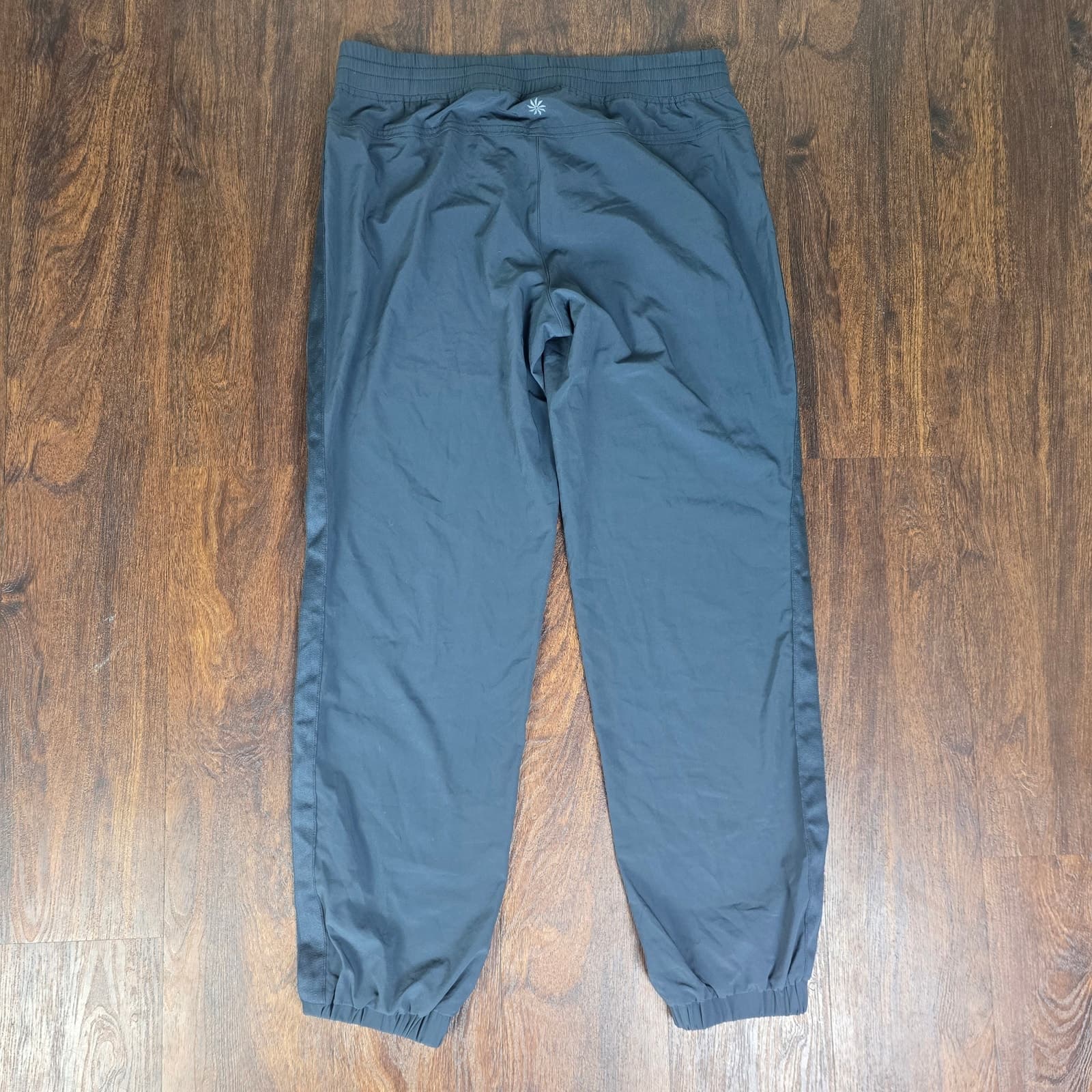 Athleta Andale Tuxedo Stripe Jogger Pant - Gray - Size 6 - Thumbnail 7