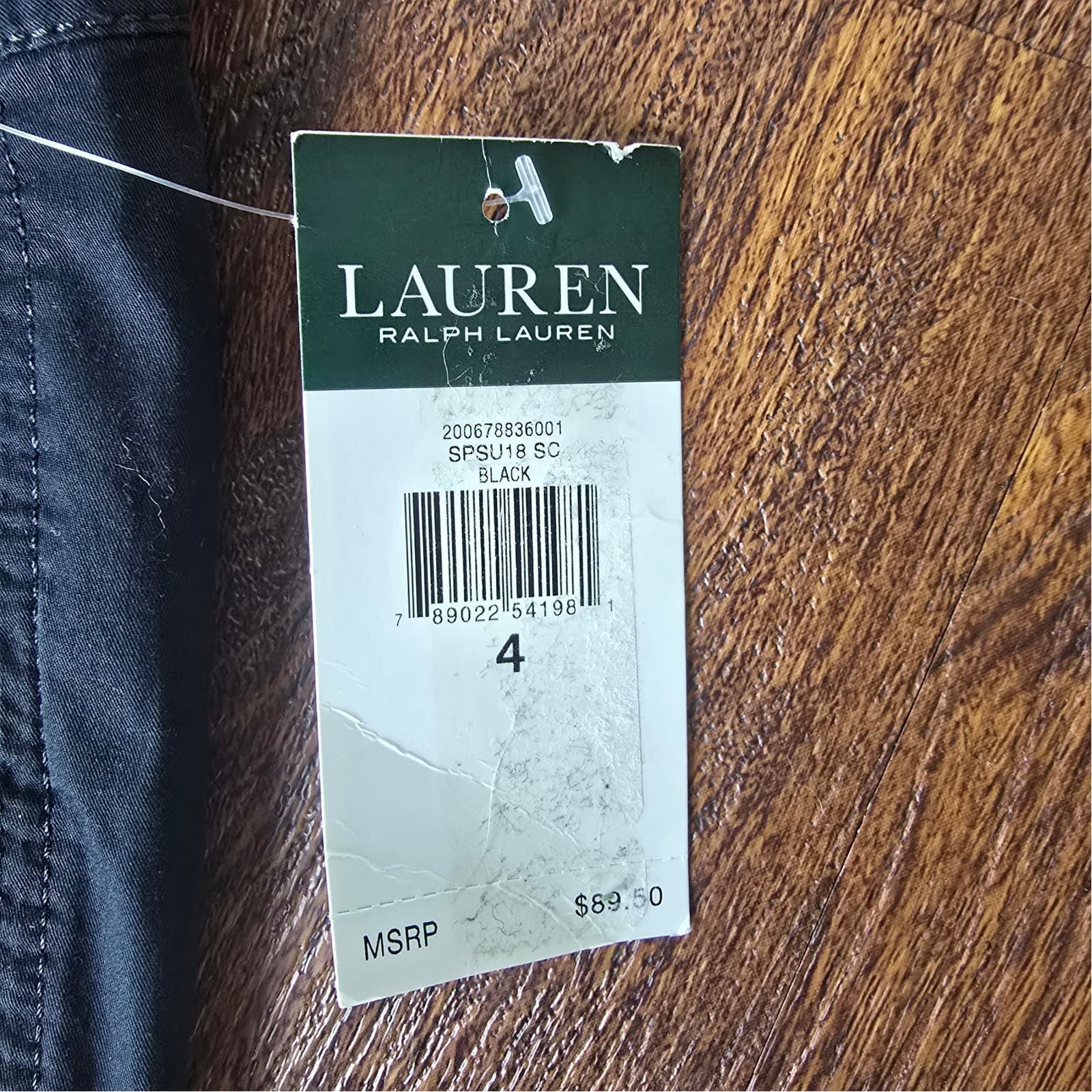 LAUREN Ralph Lauren Black Ankle Pants - Black - Size 4 - New with tags - Thumbnail 8