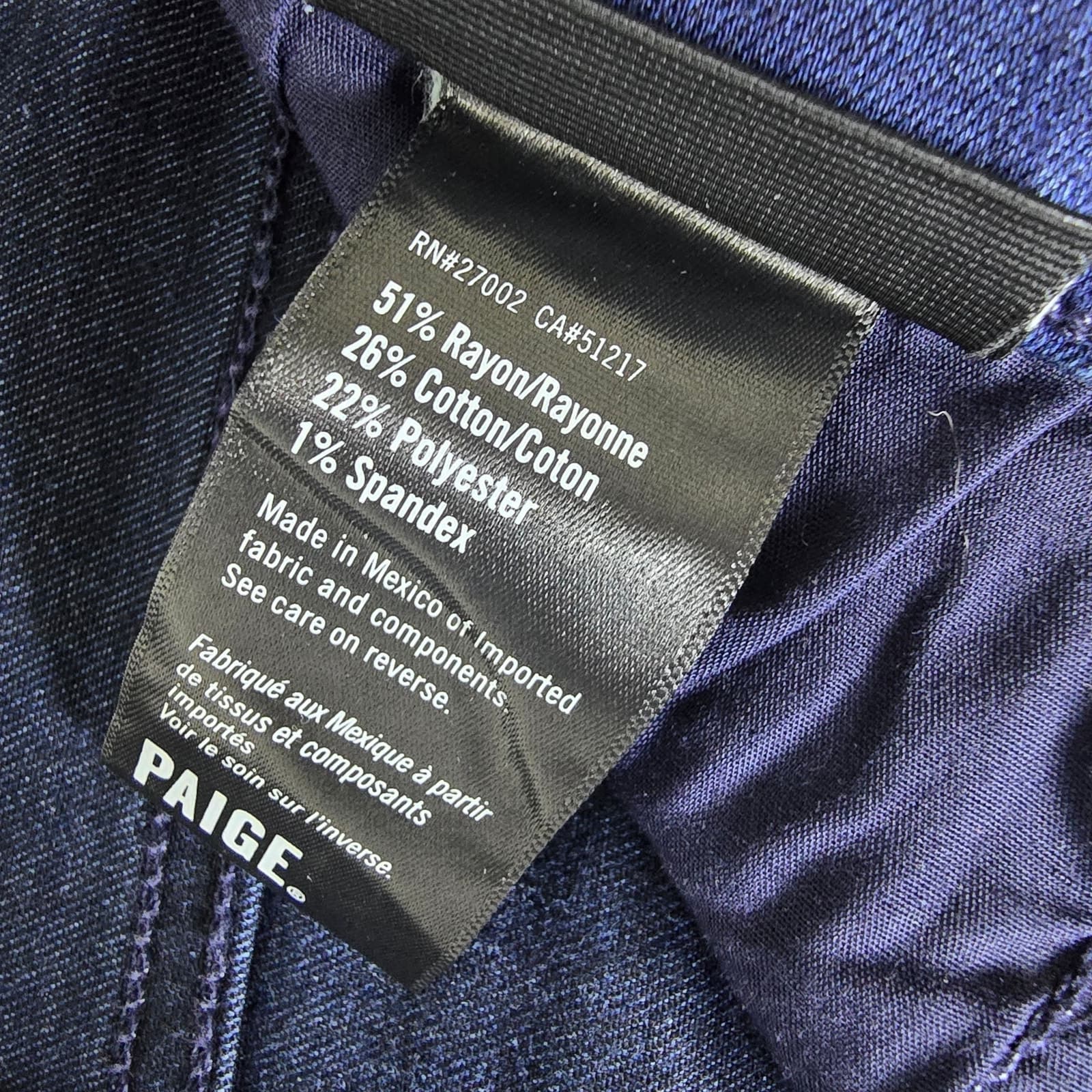 PAIGE Denim Men's Lennox Slim Fit Jeans - Truesdale Wash - 31x32 - NWT - Thumbnail 7