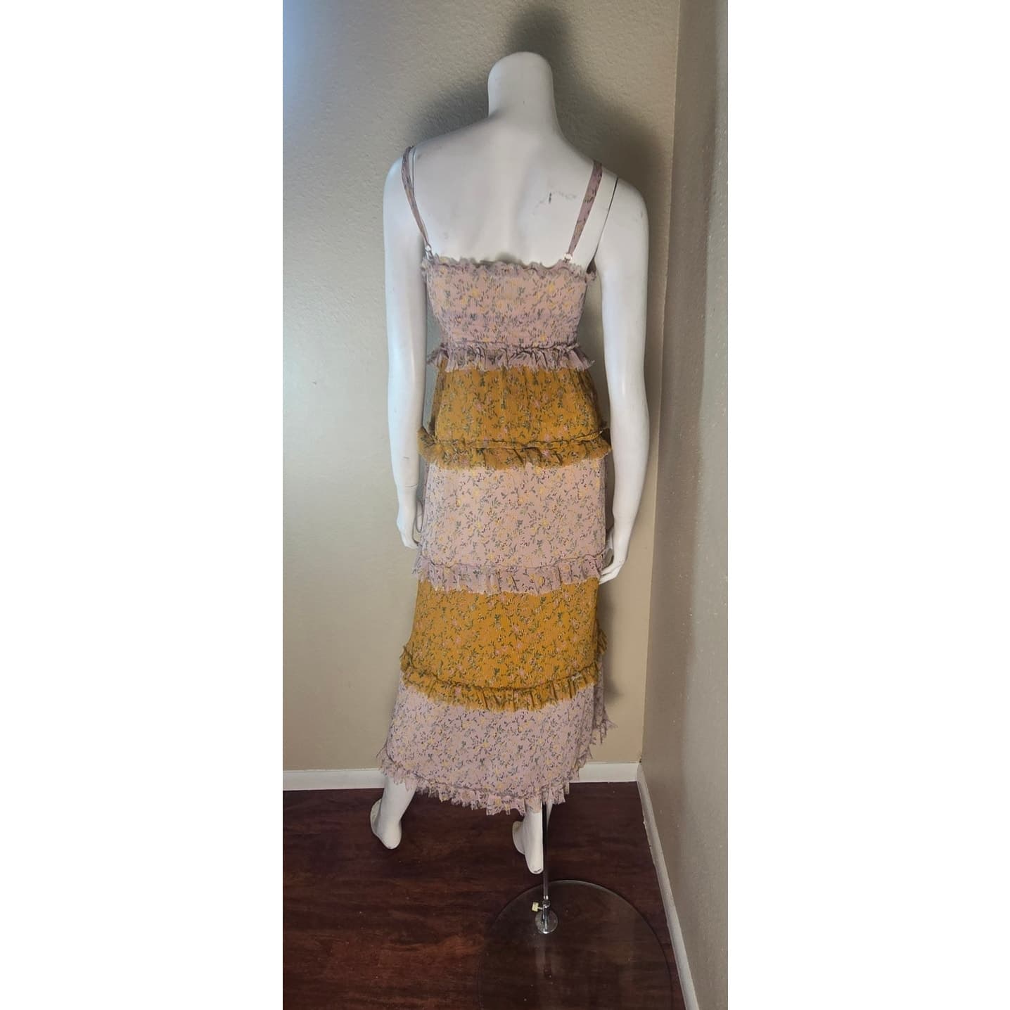 Show Me Your Mumu Emira Maxi Dress in Itsy Ditsy Floral, XS - Thumbnail 6