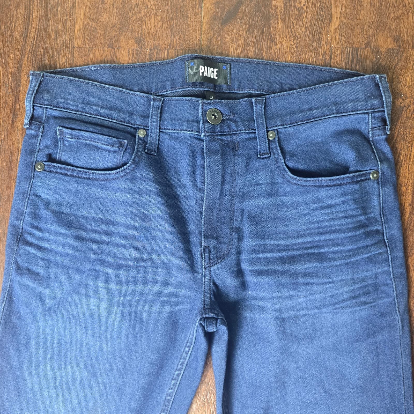 PAIGE Denim Men's Lennox Slim Fit Jeans - Truesdale Wash - 31x32 - NWT - Thumbnail 5