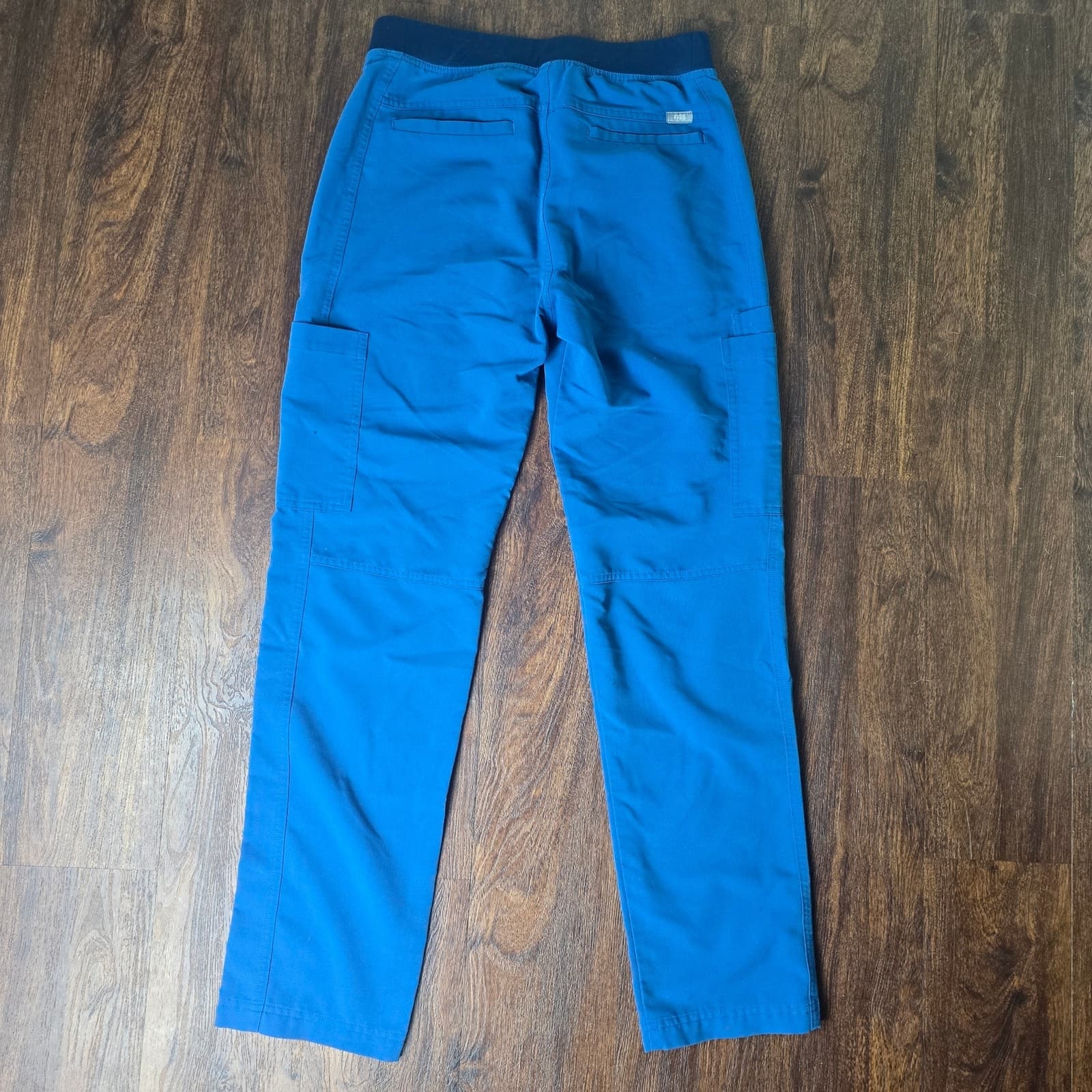 FIGS Men's Axim Scrub Cargo Pants - Alps Blue - Small - Thumbnail 3