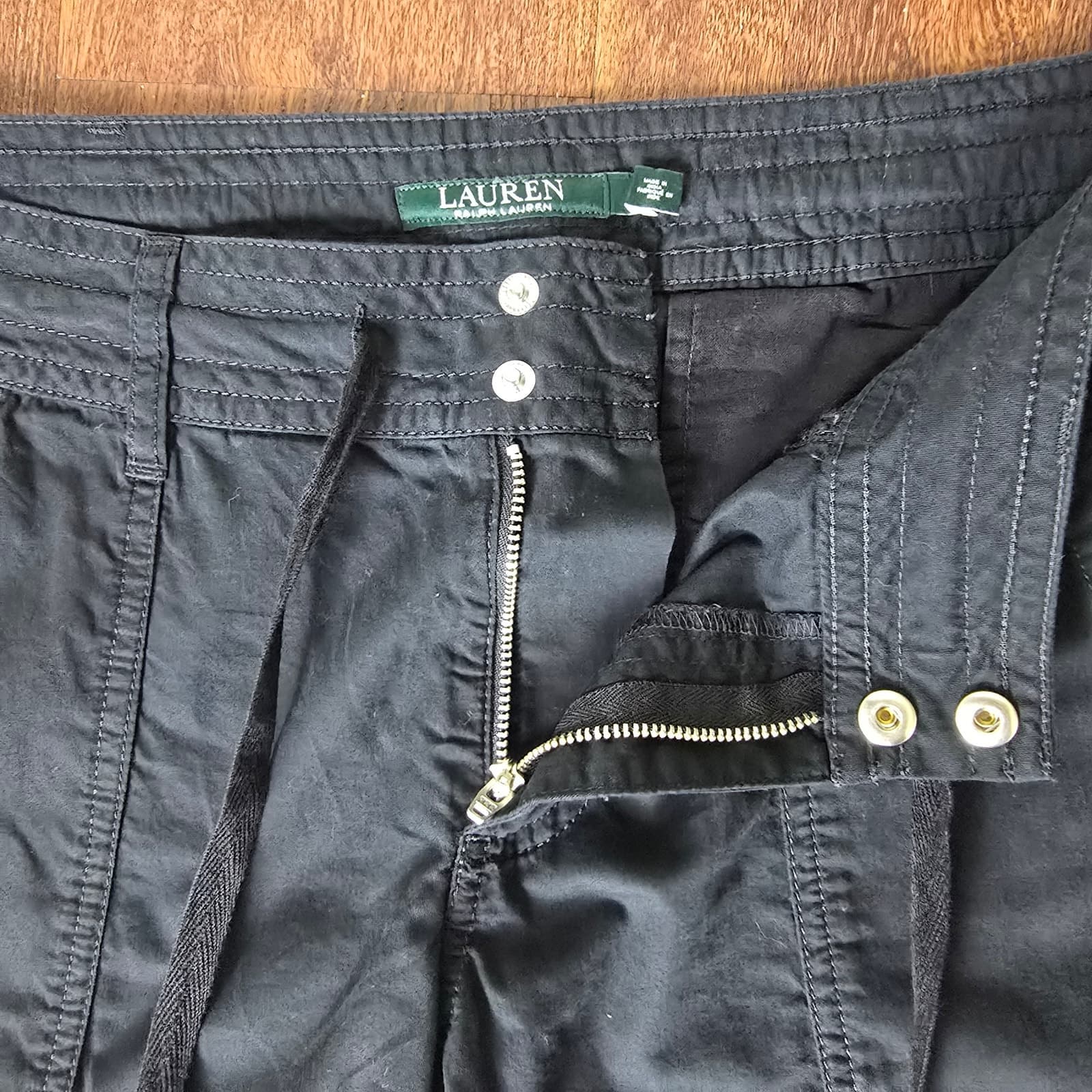 LAUREN Ralph Lauren Black Ankle Pants - Black - Size 4 - New with tags - Thumbnail 5