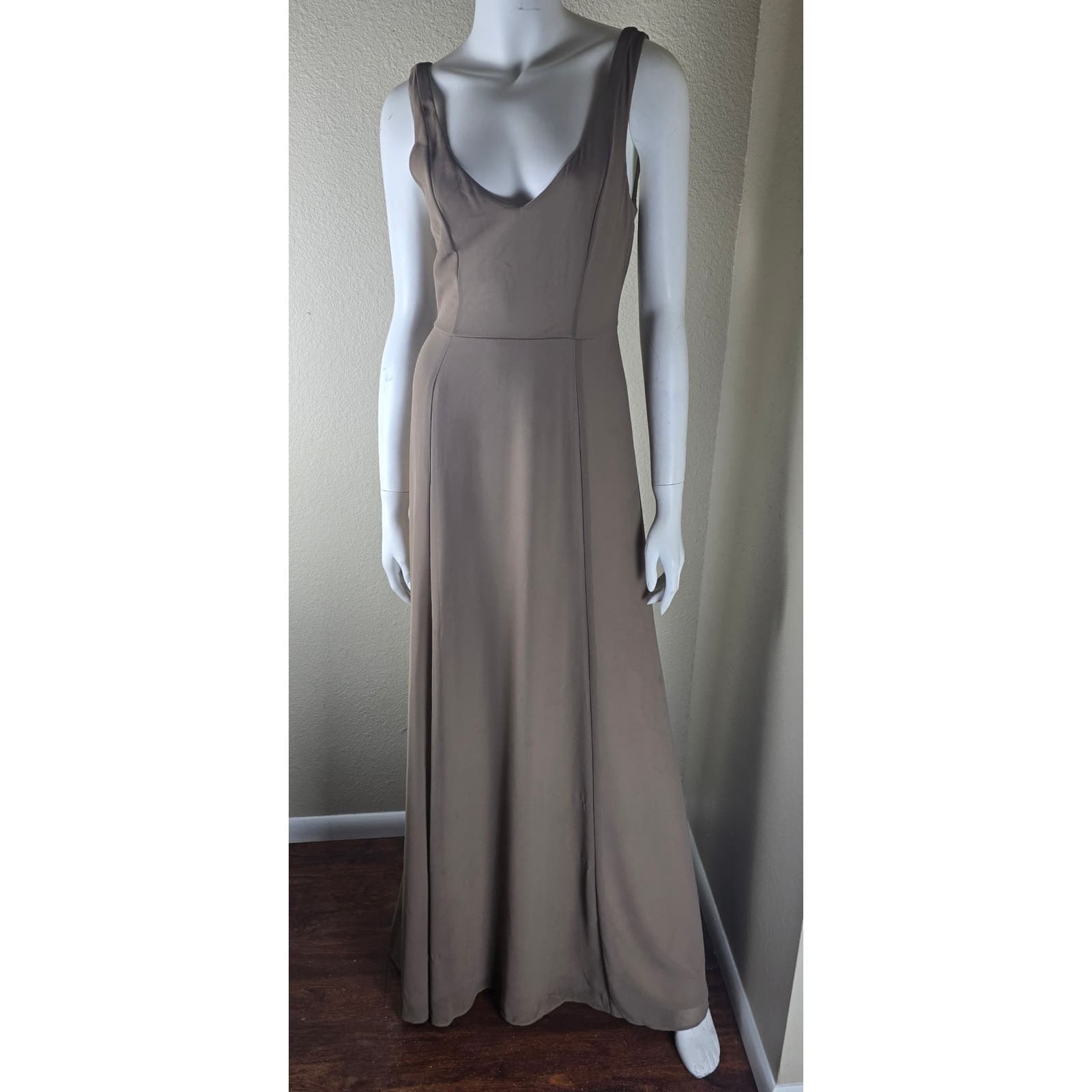 Show Me Your Mumu Chiffon Jenn Maxi Dress Bridesmaid Dress - Medium - Thumbnail 5