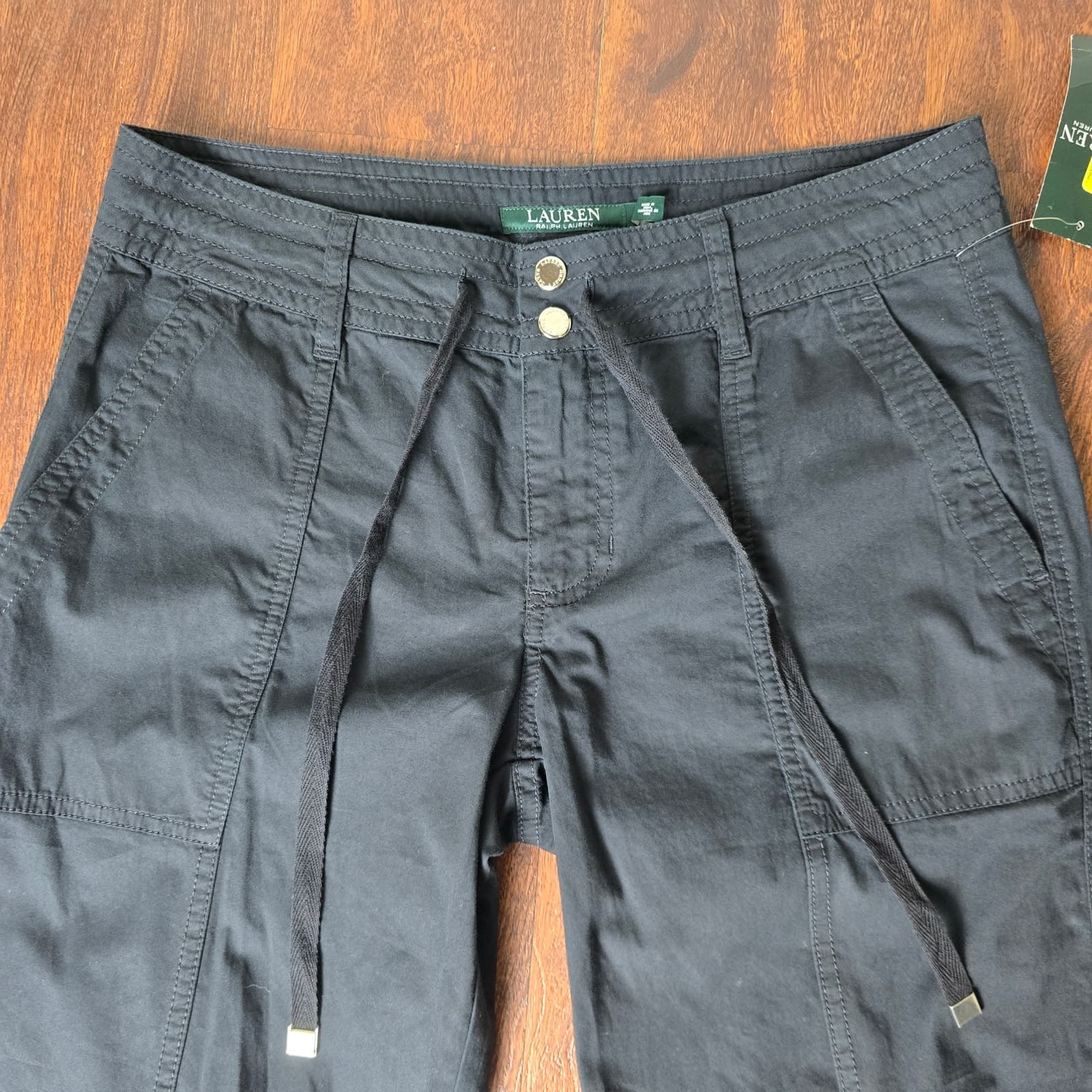 LAUREN Ralph Lauren Black Ankle Pants - Black - Size 4 - New with tags - Thumbnail 2