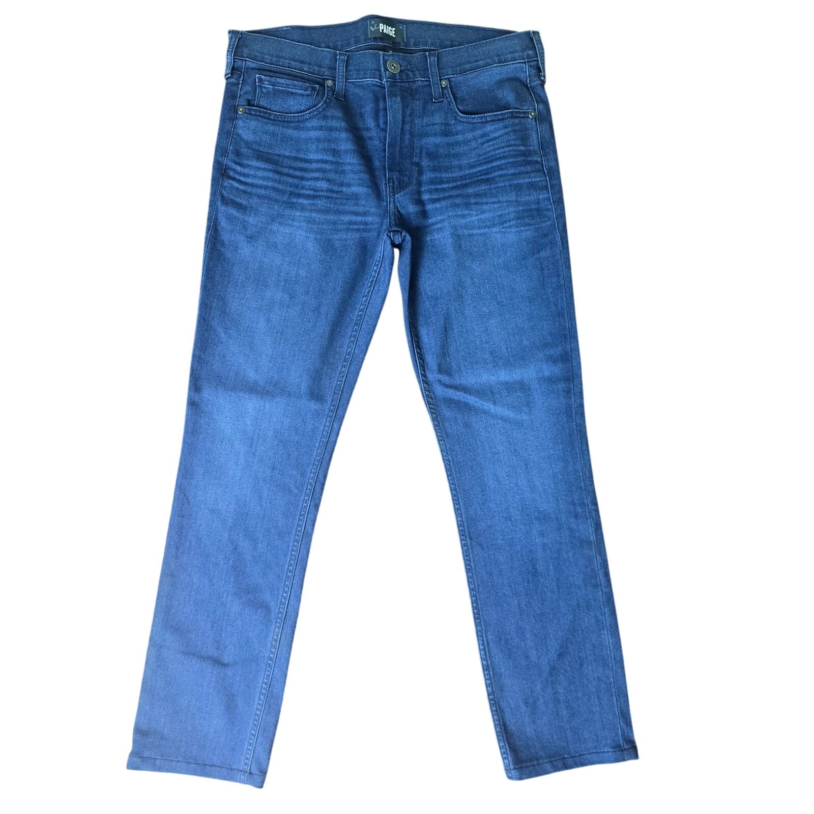 PAIGE Denim Men's Lennox Slim Fit Jeans - Truesdale Wash - 31x32 - NWT - Image 1