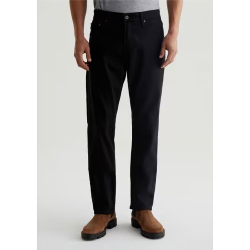 AG Jeans Men's The Graduate Tailored Leg Black Jeans - 36 x 32 - Thumbnail 3