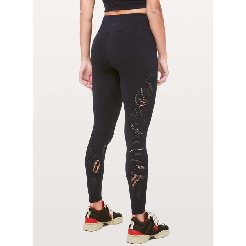Lululemon Reveal Tight *En Avante 26" - Black - Size 4 - W5BAKS - Thumbnail 3