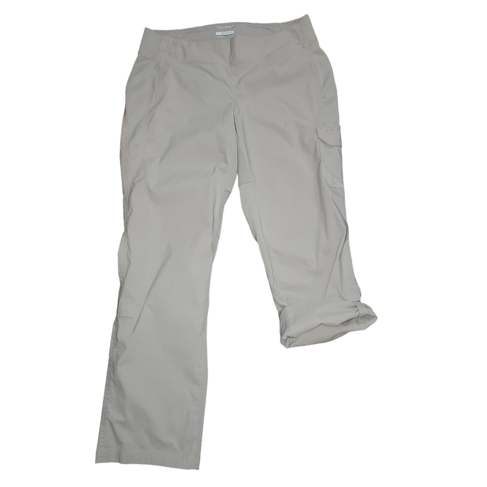 Columbia Insect Blocker Khaki Cargo Straight Leg Pants, Large - Thumbnail 5