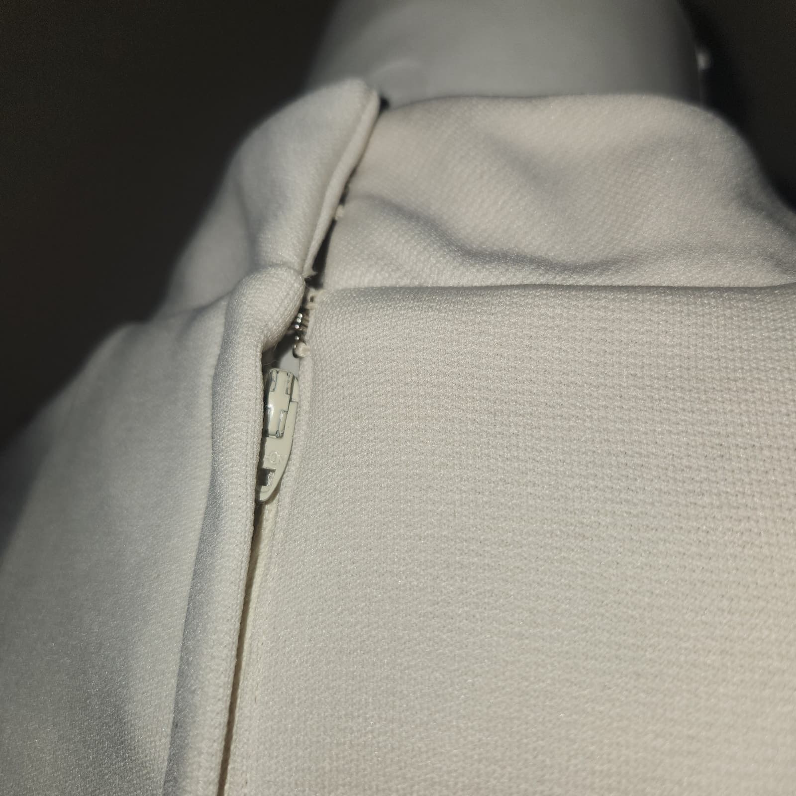 Vintage Custom Tailored 60's Nardis of Dallas Jackie Kennedy Mock Neck Blouse, M - Thumbnail 5