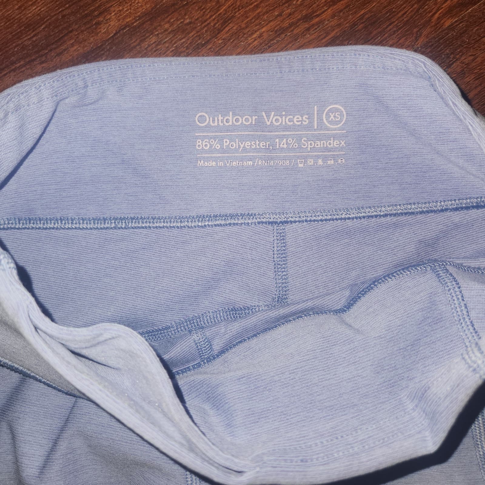 Outdoor Voices TechSweat 7/8 Length High Sweat Hot Yoga Leggings Bundle, XS21 - Thumbnail 4