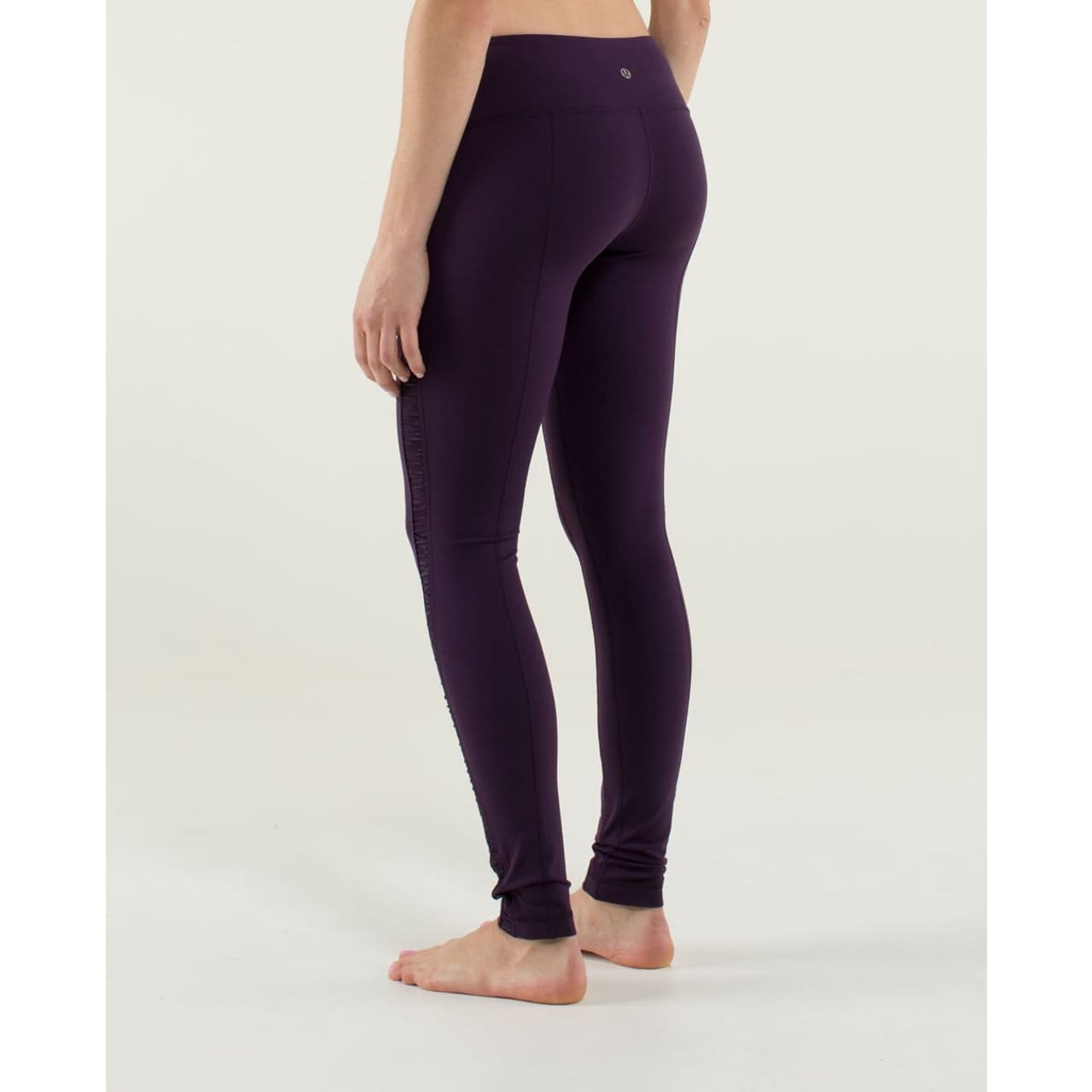 Lululemon Practice Daily Pants Leggings in Deep Zinfandel, Size 4 - Thumbnail 3