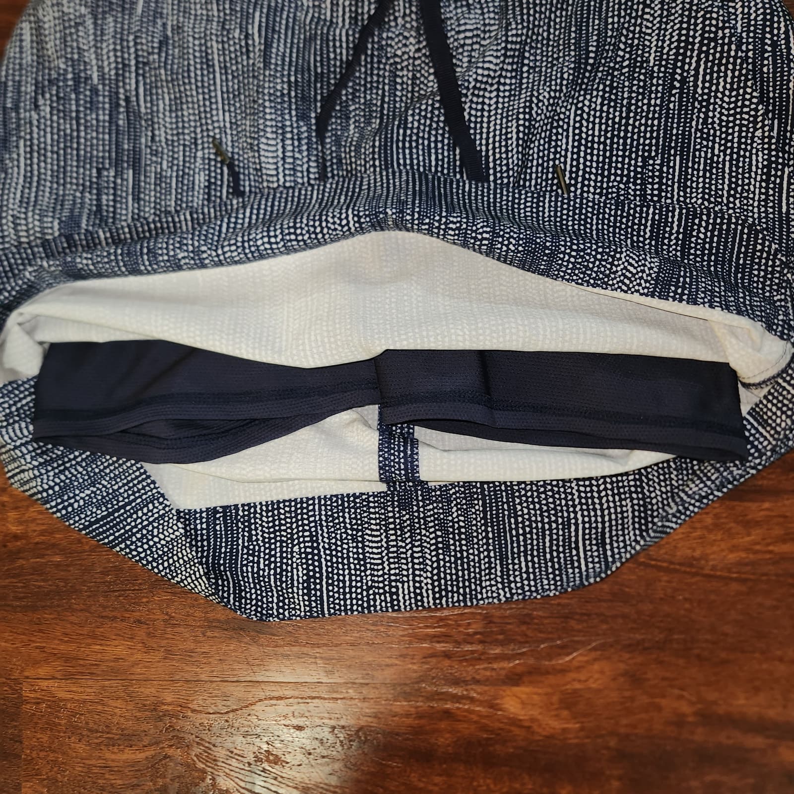 Athleta Batiik Midtown Woven Hiking Skirt Skort, Blue, Size 4 - Thumbnail 6