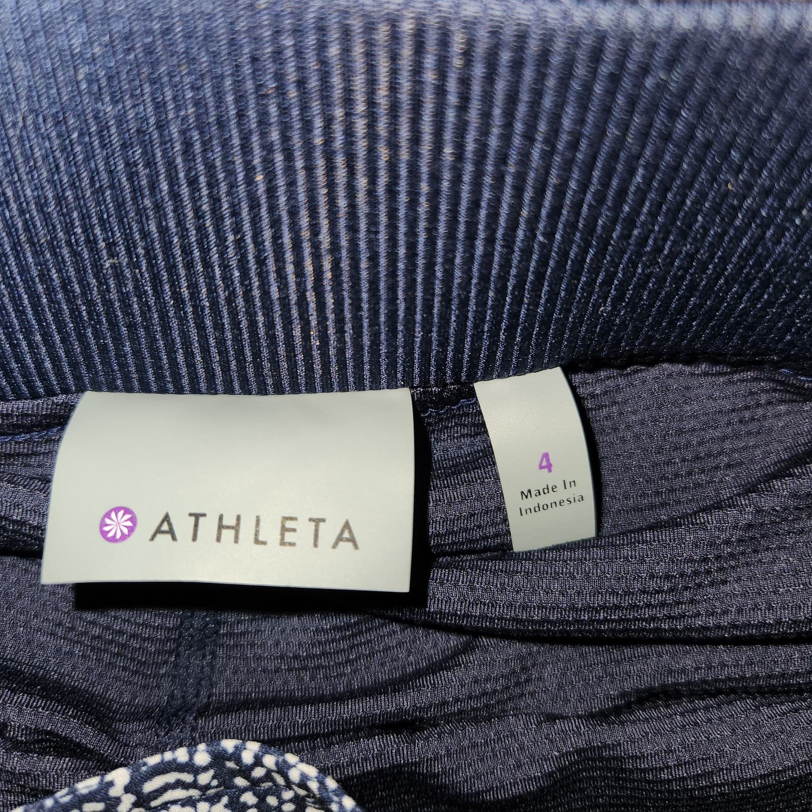Athleta Batiik Midtown Woven Hiking Skirt Skort, Blue, Size 4 - Thumbnail 8